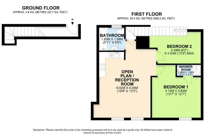 24b, Union Street, Barnet floorplan