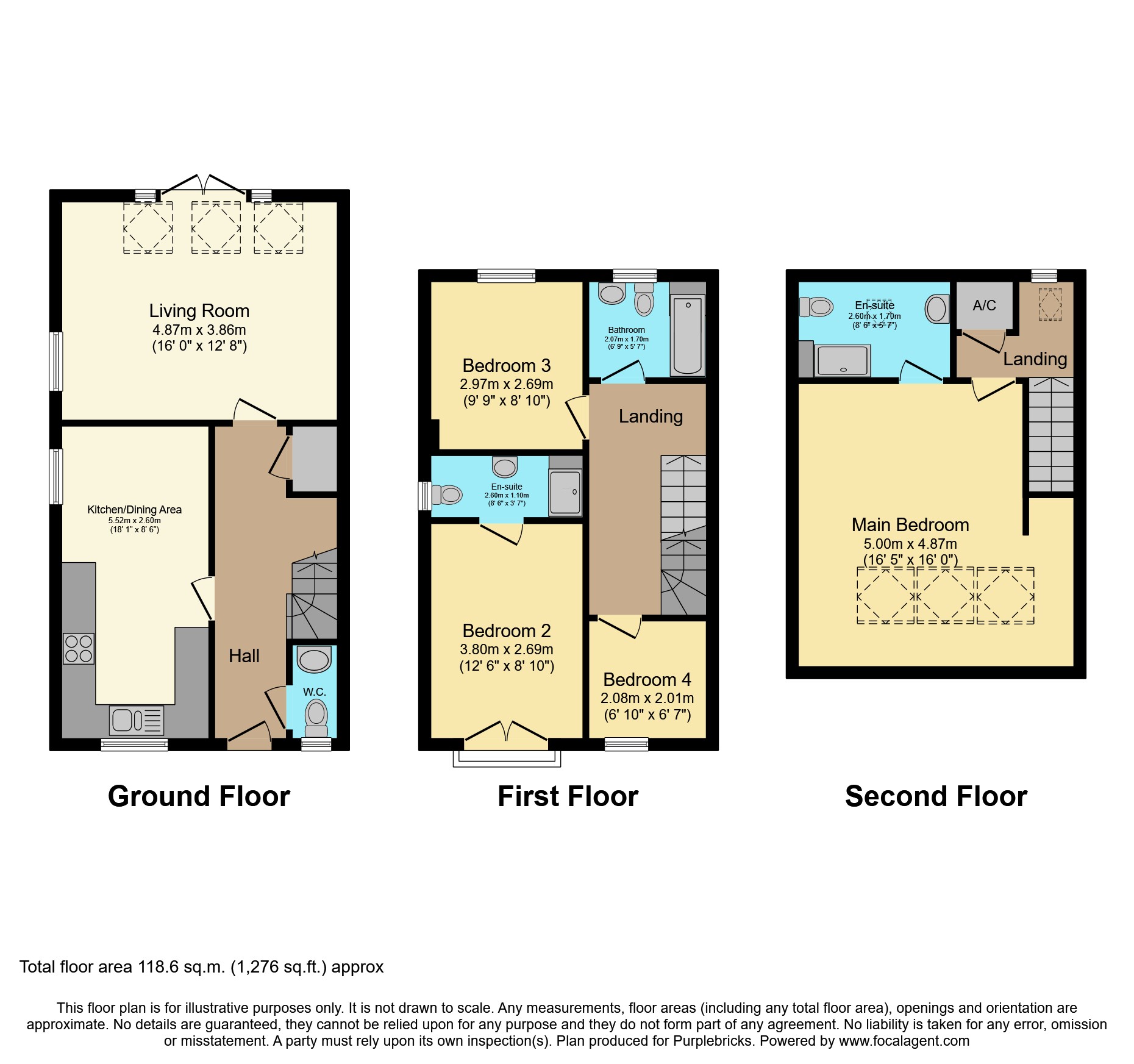 26, Kempster Gardens, Salford floorplan