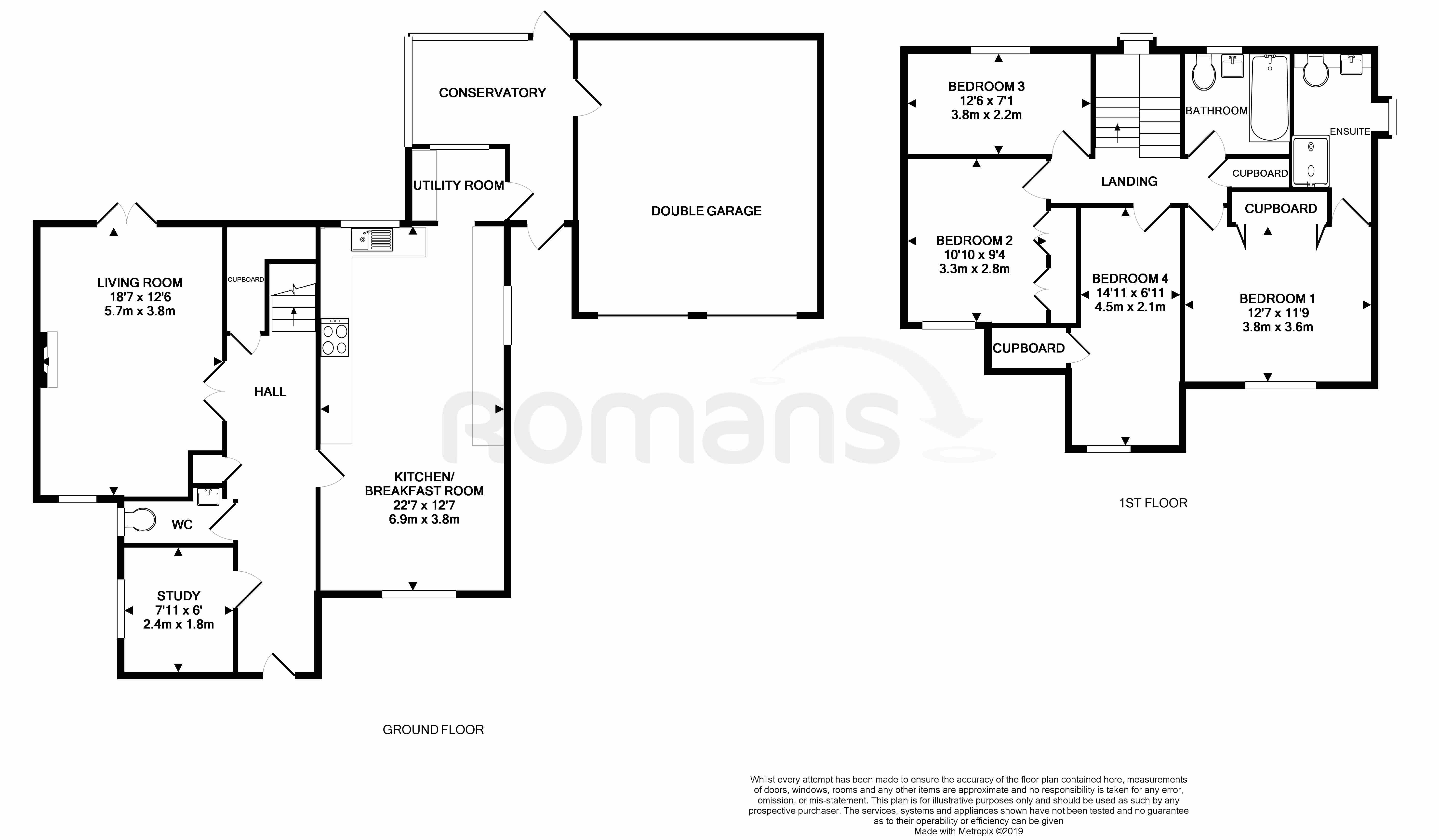 4 Bedrooms Detached house for sale in Greenfield Way, Crowthorne, Berkshire RG45