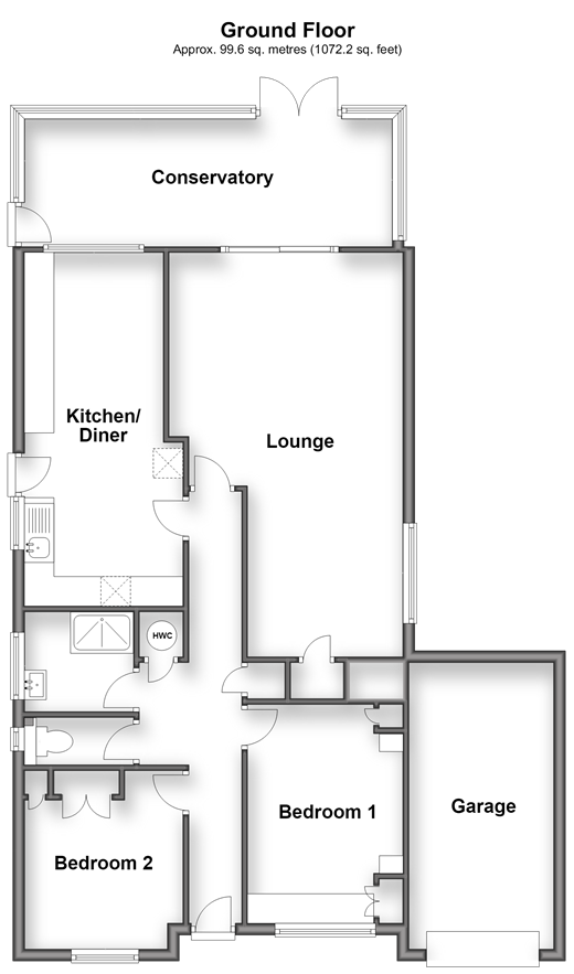Lawrence Gardens, Herne Bay floorplan