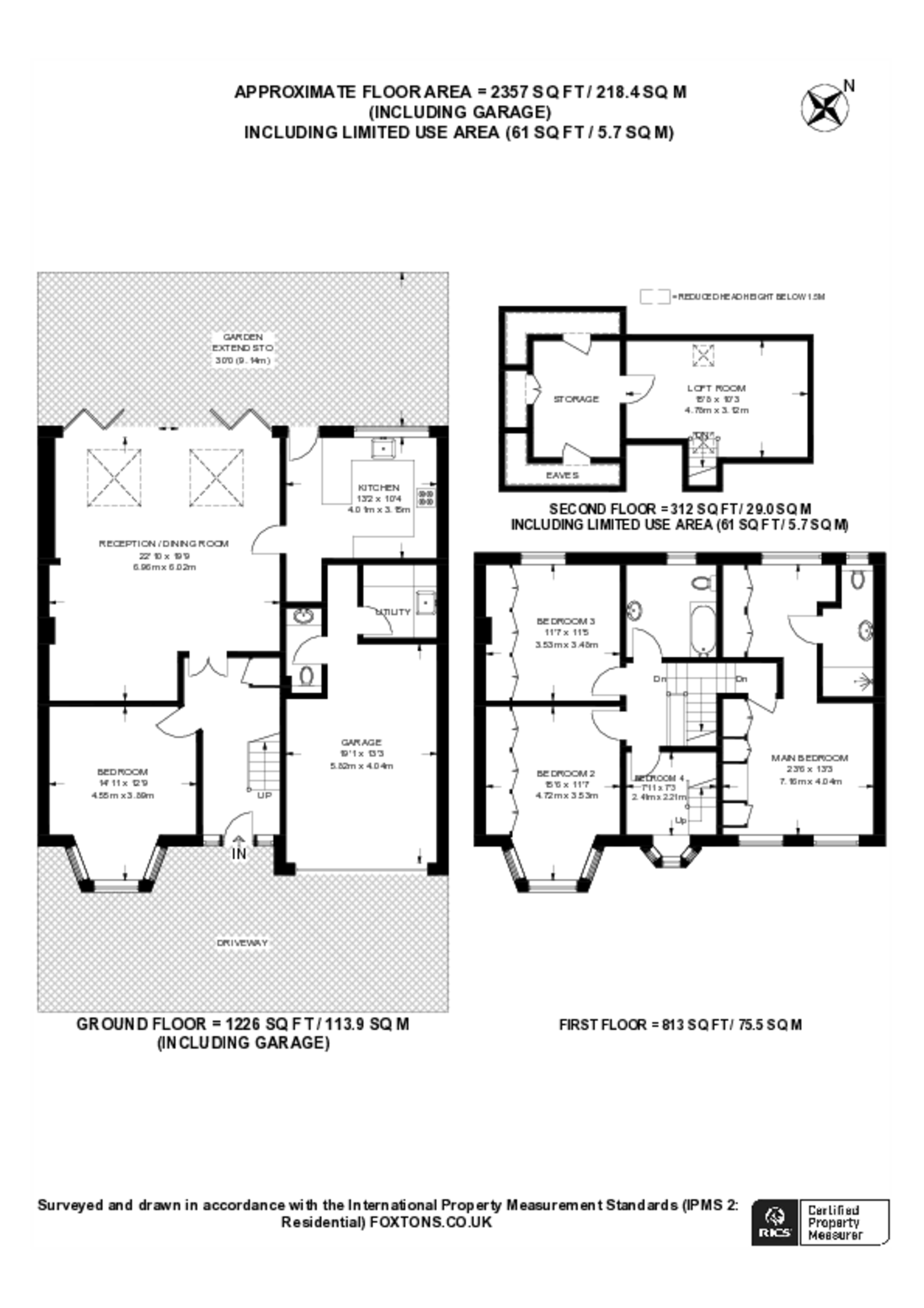 Queens Road, SM4, Morden floorplan