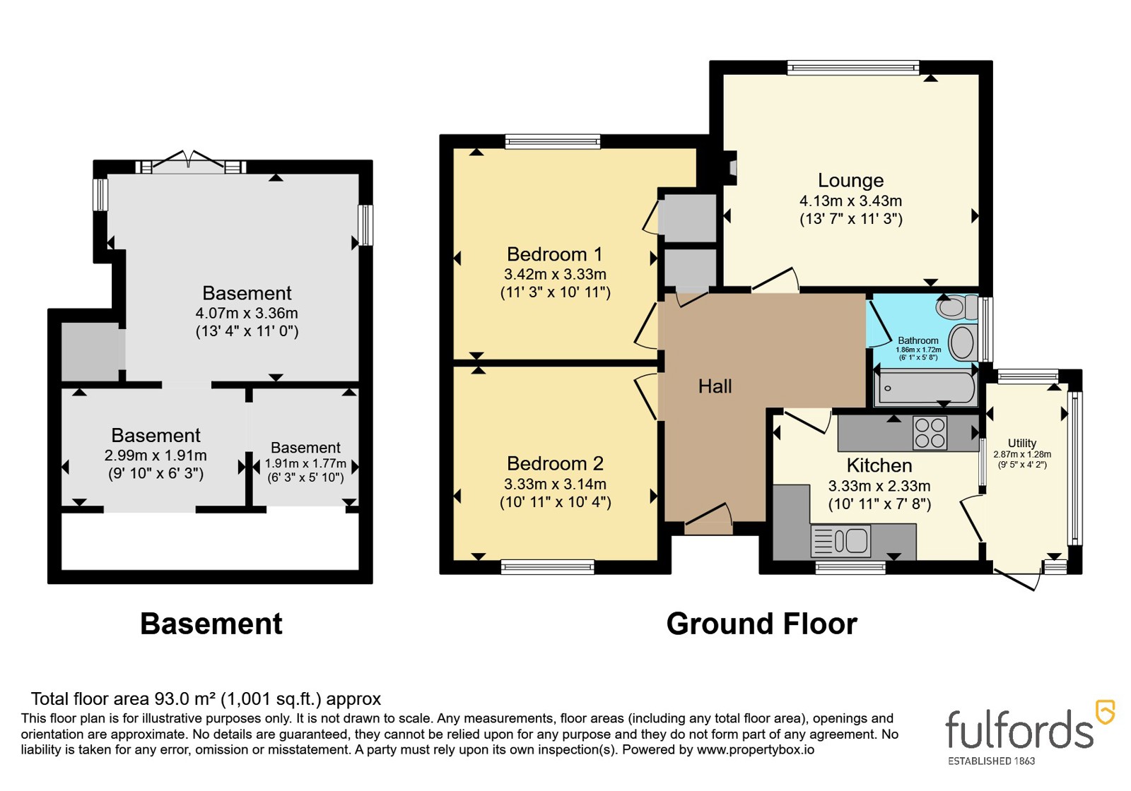 Pines Road, Devon floorplan