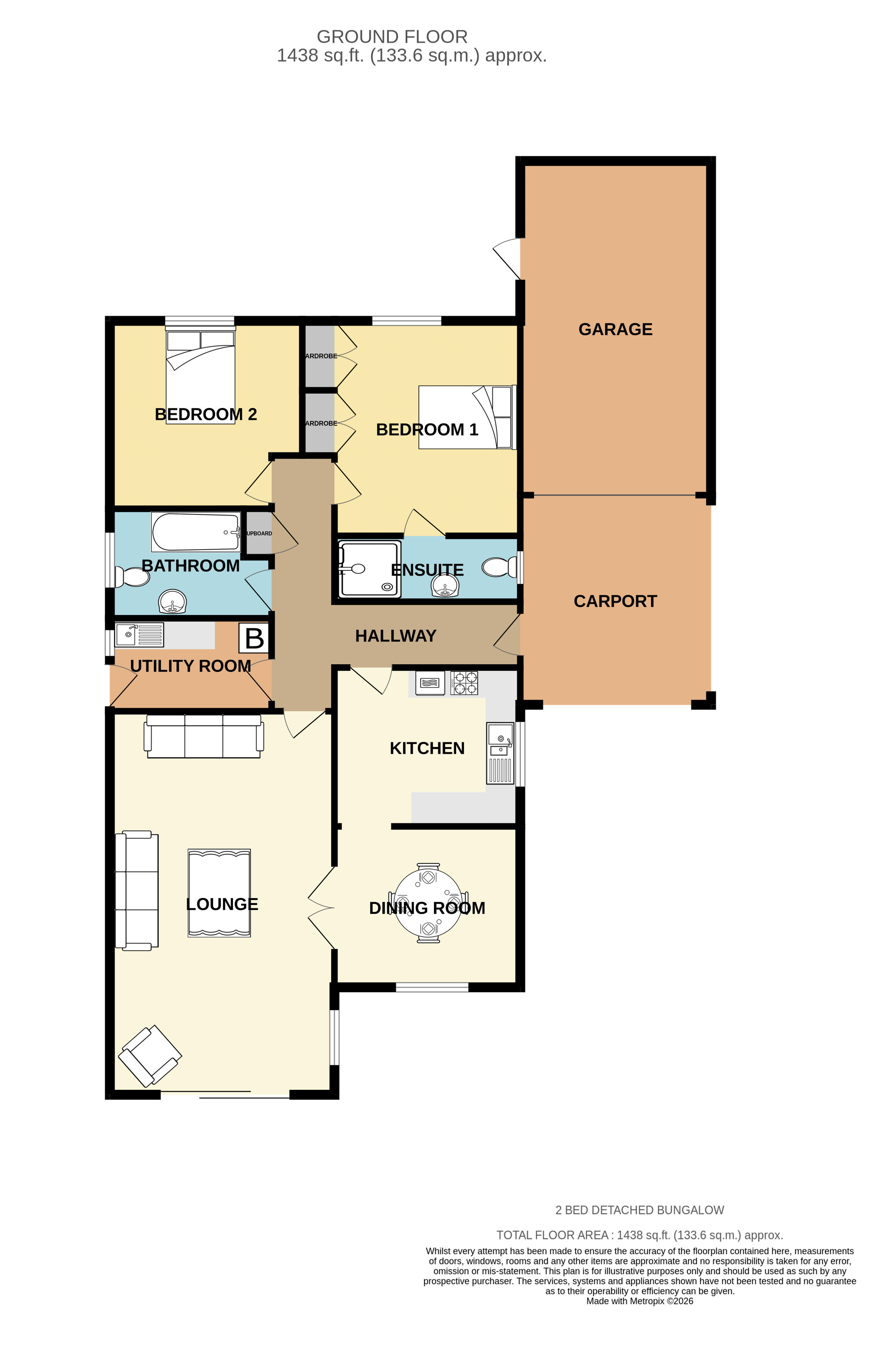 3 Golden Meadow,, Richards Lane, Redruth floorplan