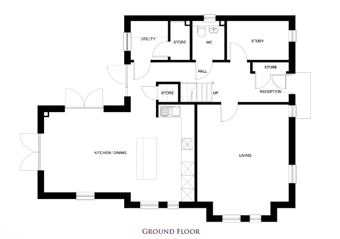 Plot 87,  Southfields,, Southfields, Conrad Road, Witham floorplan