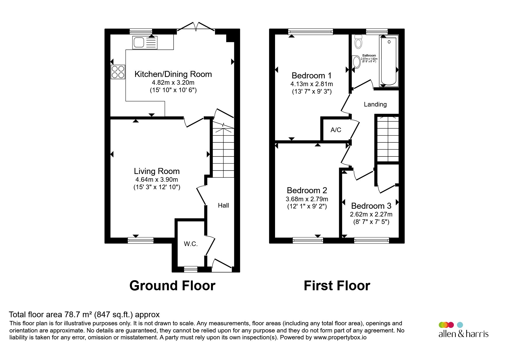49, Arthur Street, Barry floorplan