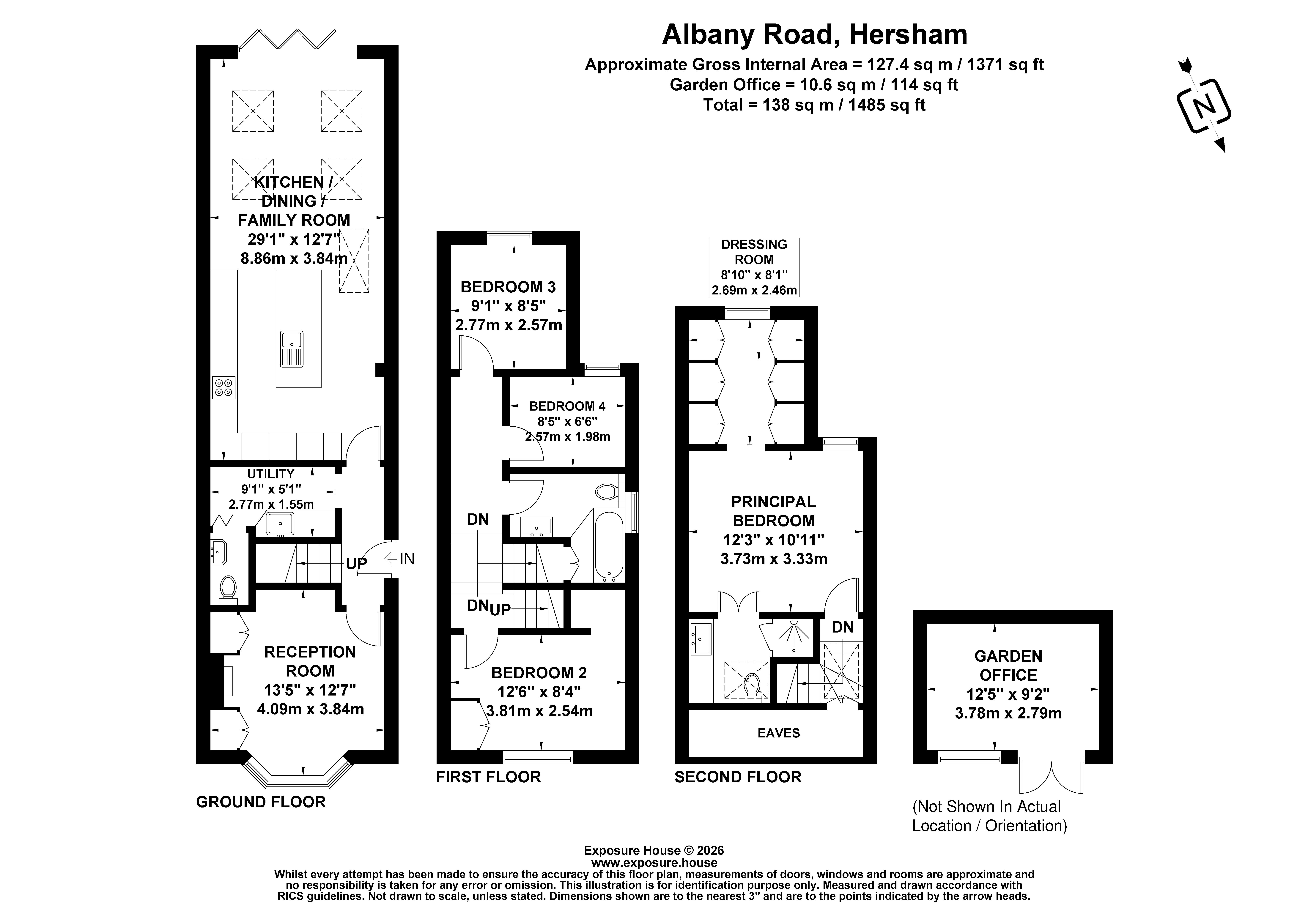 Albany Road, Walton-on-Thames floorplan