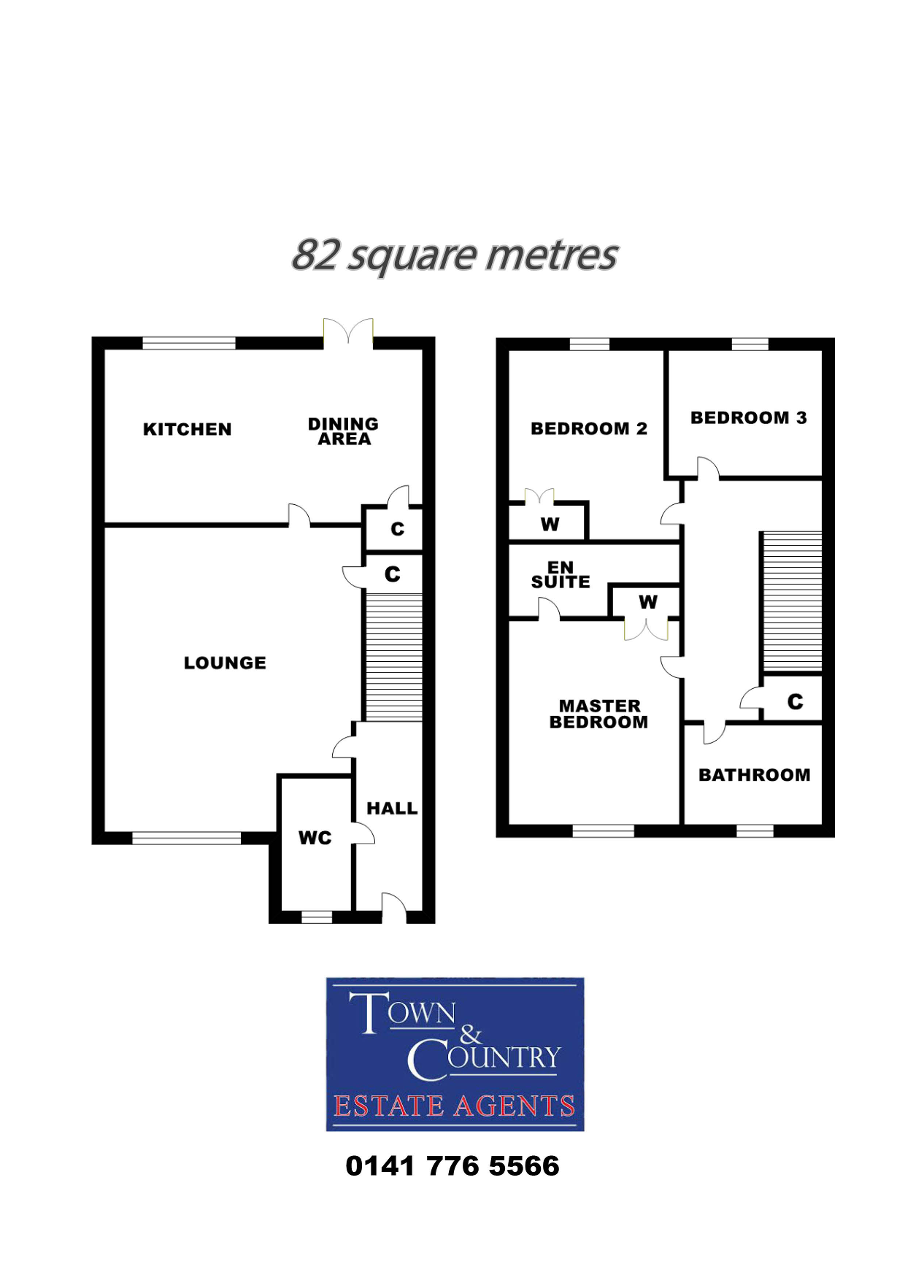 3 Bedrooms Semi-detached house for sale in Faulds Drive, Lenzie G66