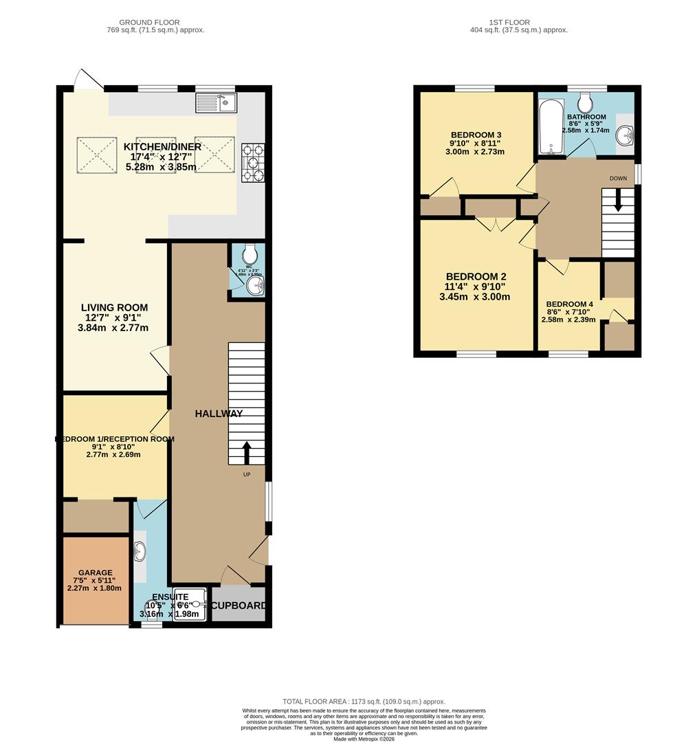 7, Leaders Way, Newmarket floorplan