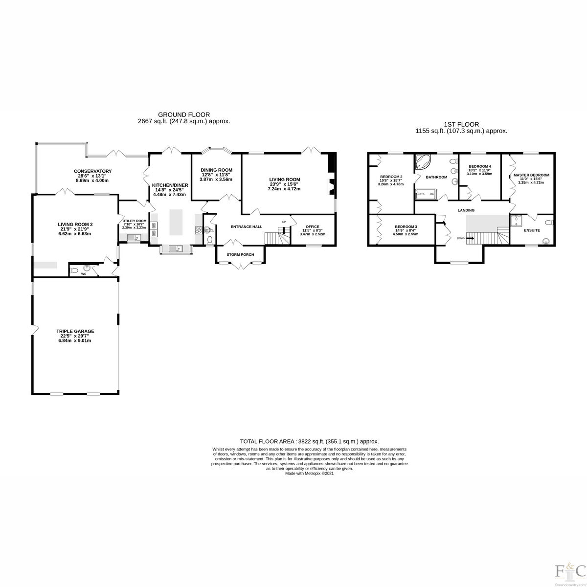 00, Grange Park, Leicester floorplan