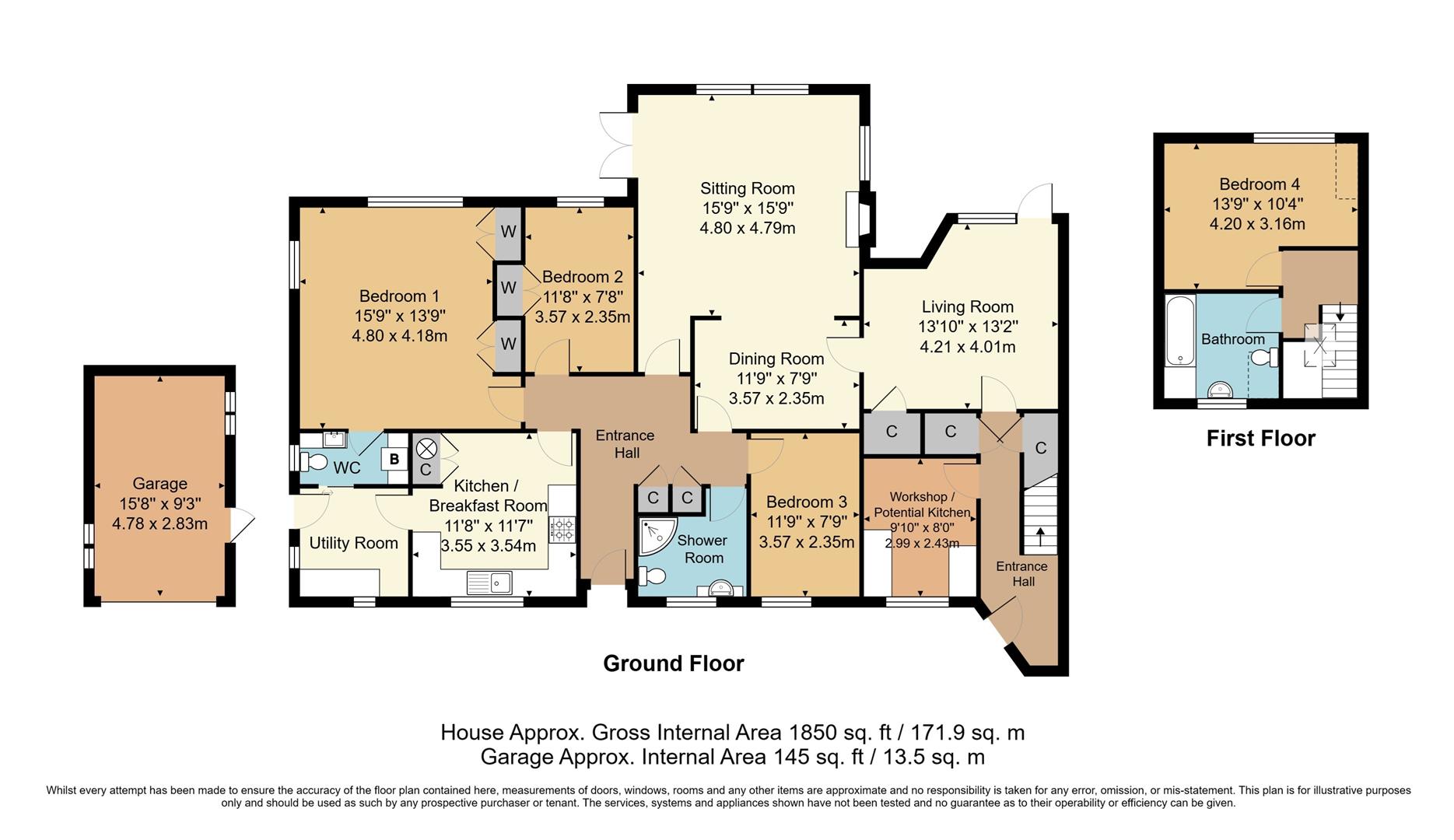 8, Colets Orchard, Sevenoaks floorplan