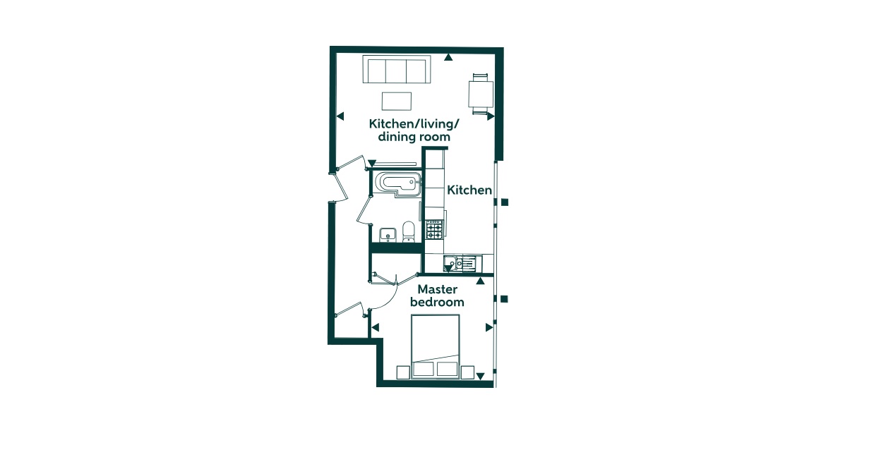 1, Samford Court, Corks Lane, Ipswich floorplan