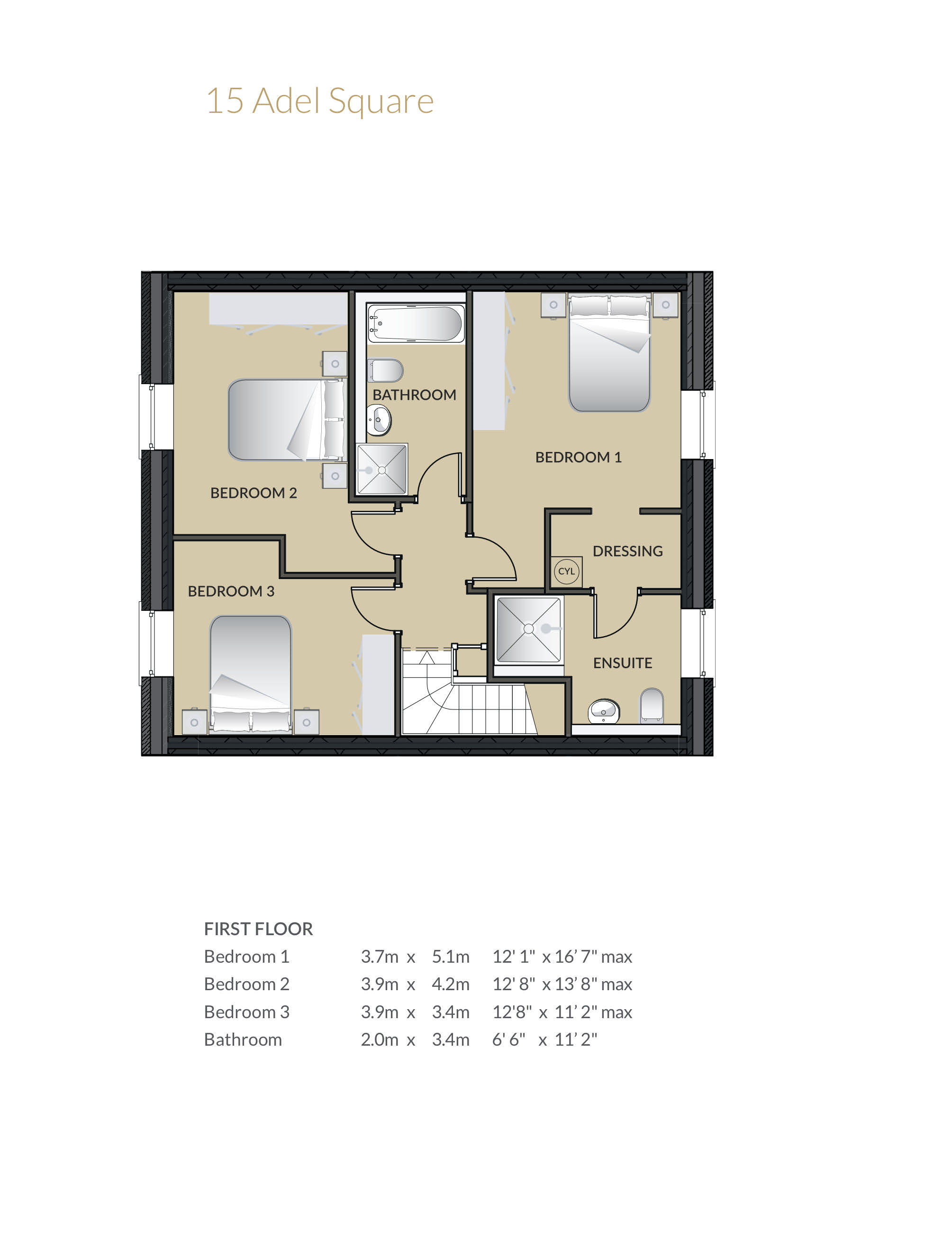 15, Adel Square, 15, Adel Square  Lane, Leeds floorplan