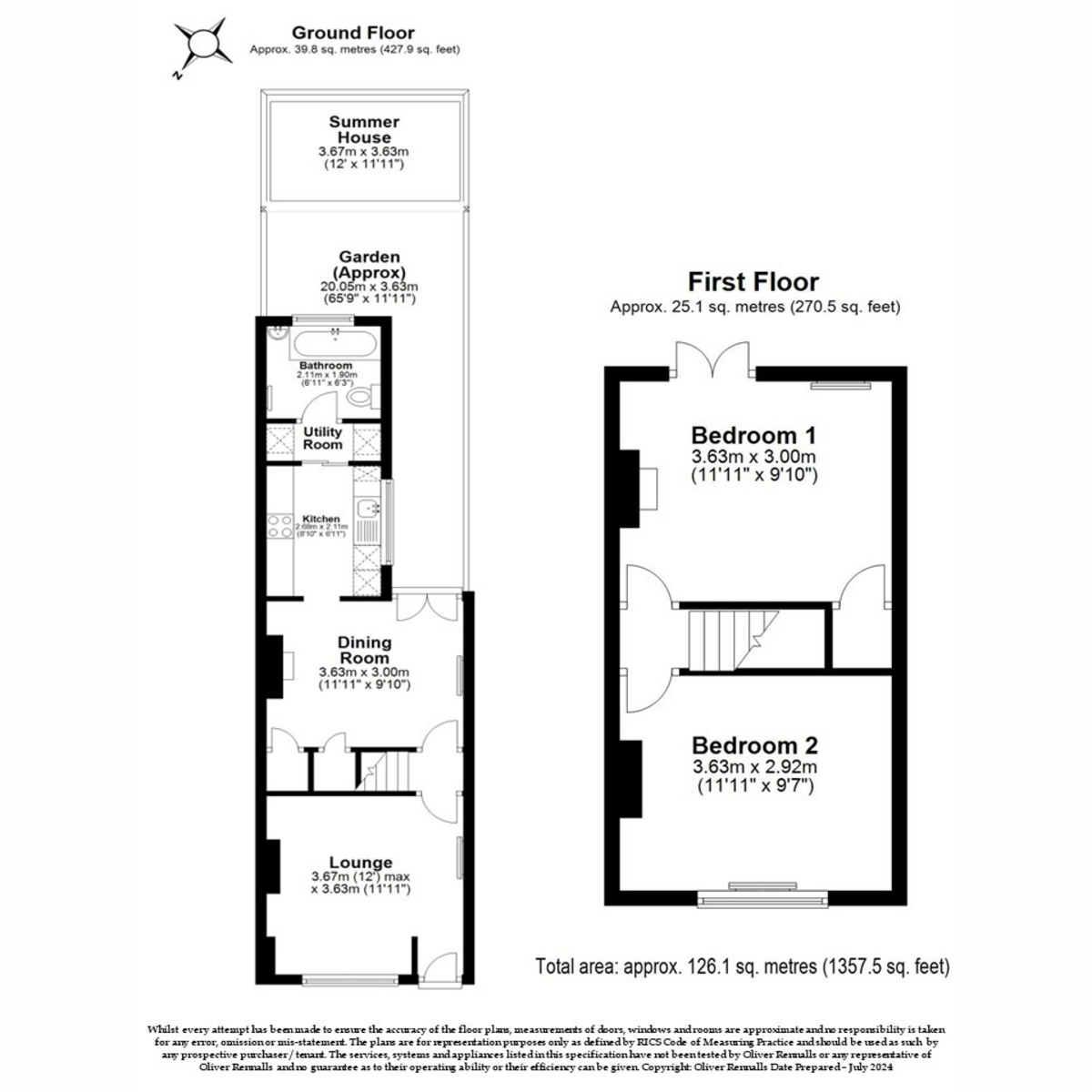 77, Bynes Road, London floorplan