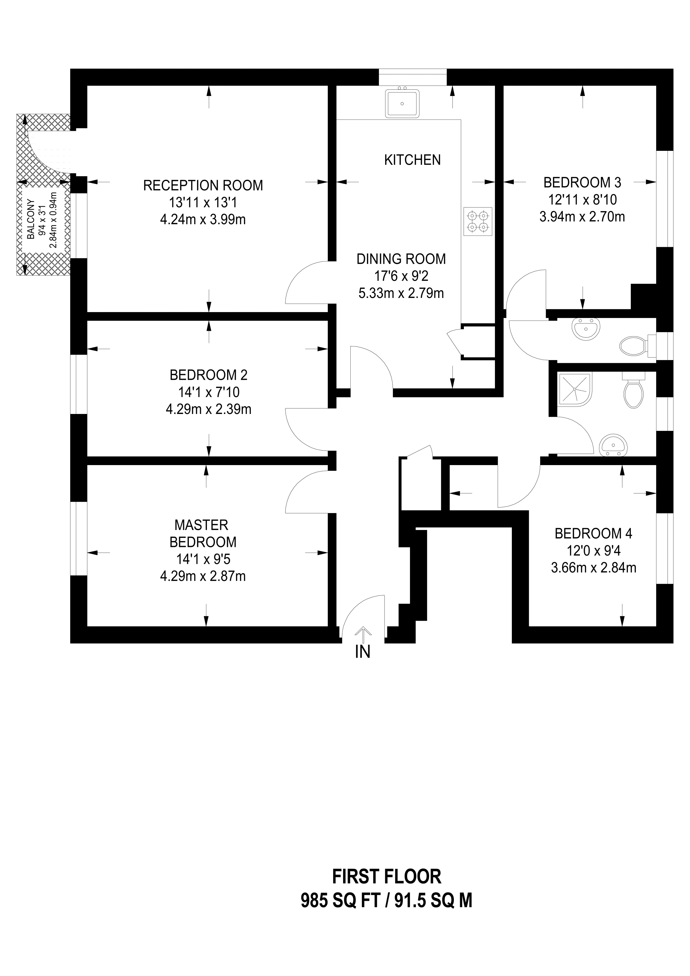 4 Bedrooms Flat for sale in Stanhope Street, Camden NW1