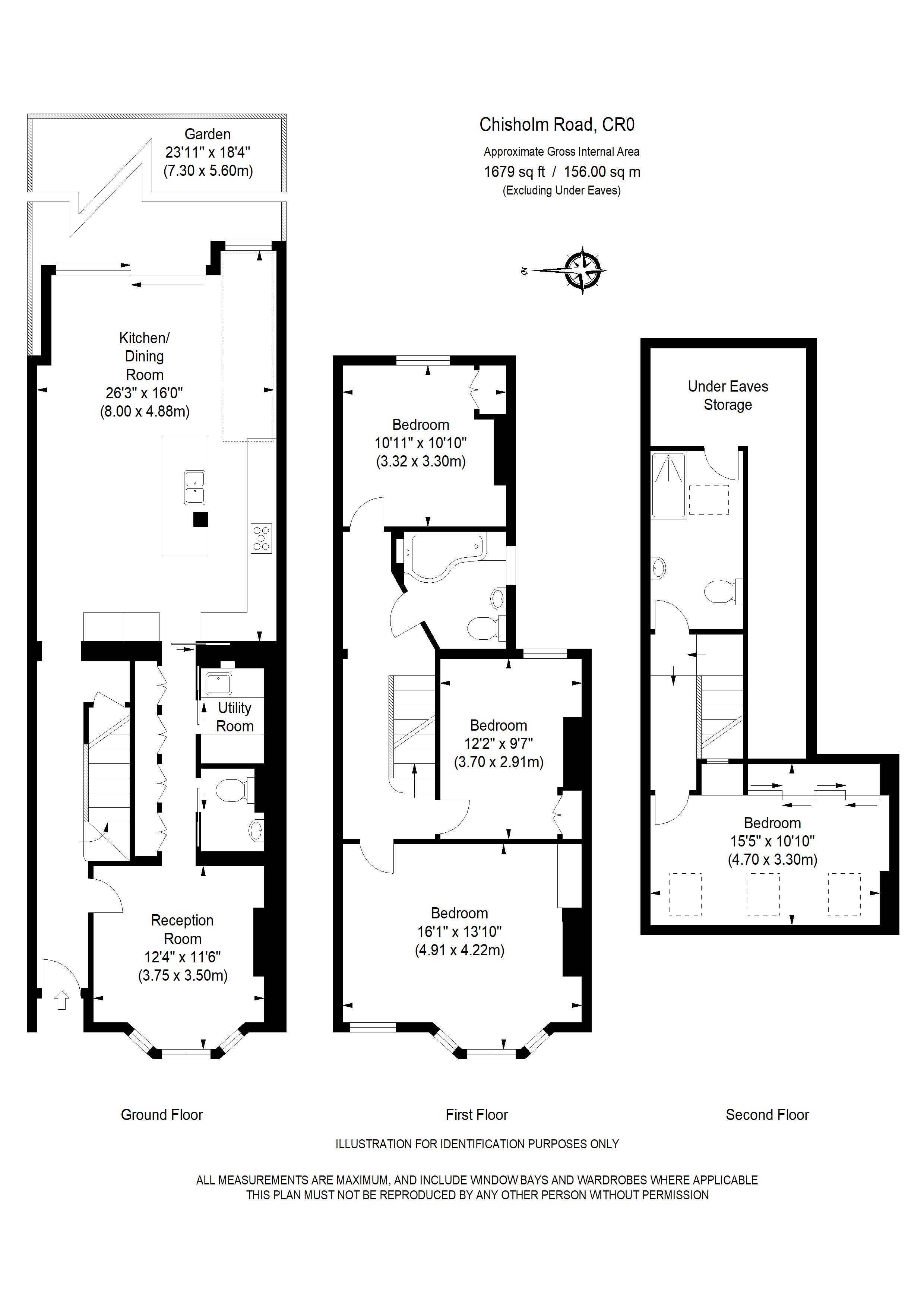 Chisholm Road, East Croydon floorplan