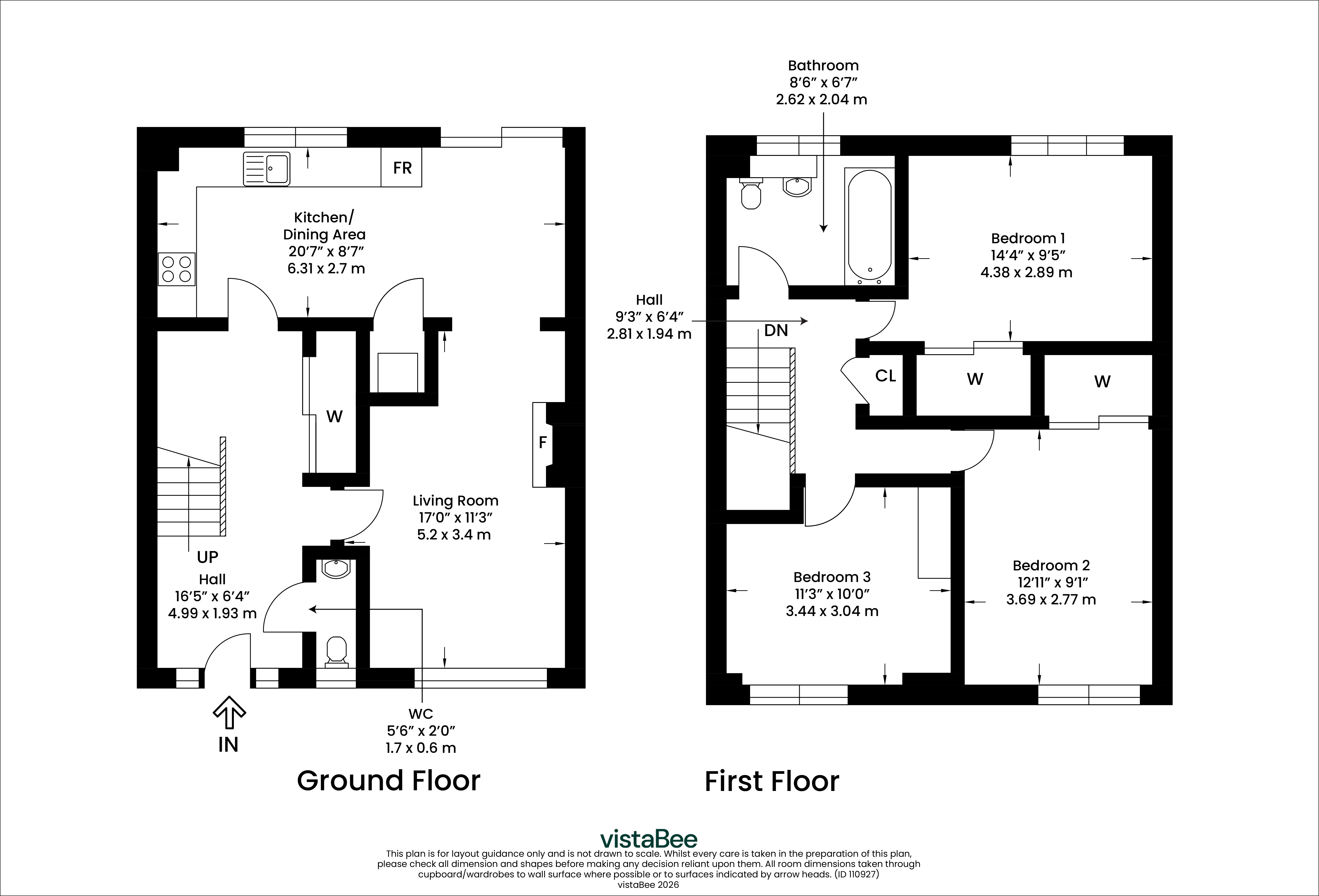 5, Brodick Place, Stirlingshire floorplan