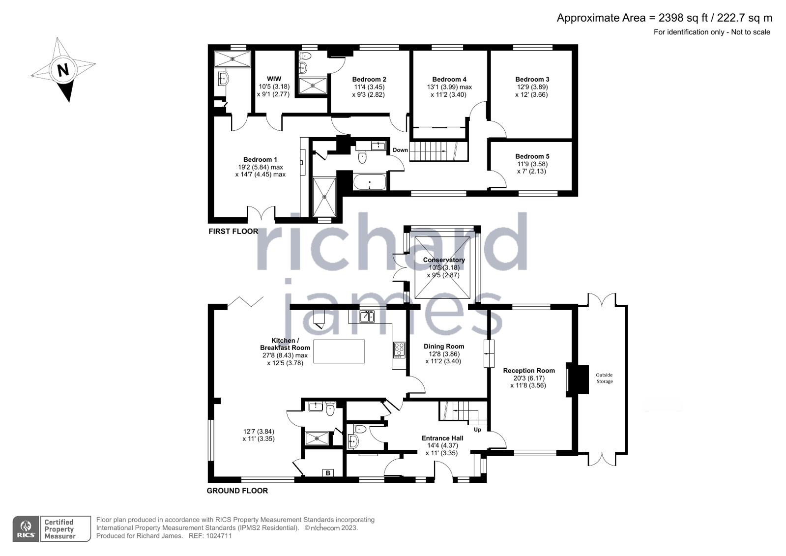 11, The Ridge, Blunsdon floorplan