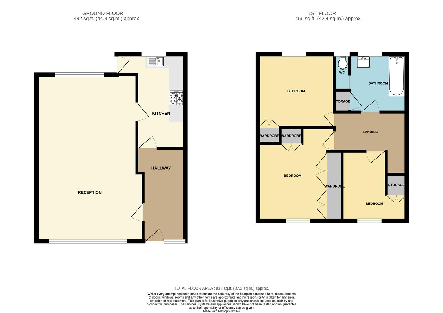 8, Manford Cross, Chigwell floorplan