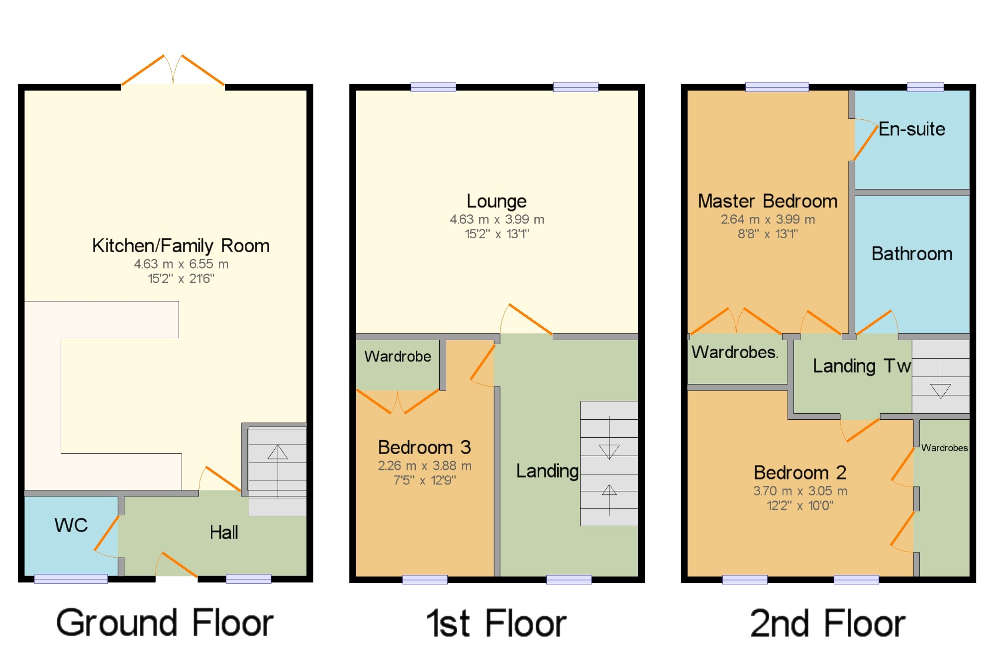 3 Bedrooms Terraced house for sale in St. Andrews Mews, Abbey Park Way, Weston, Crewe CW2