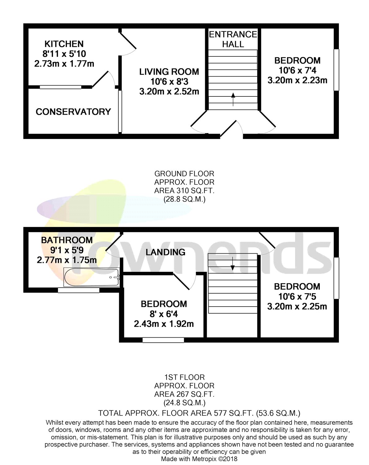 2 Bedrooms Semi-detached house to rent in Barrack Road, Guildford GU2