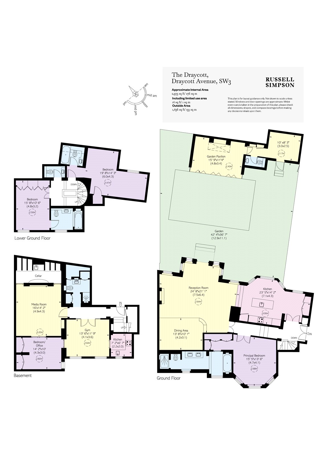 1 The Draycott, 10, Draycott Avenue, London floorplan