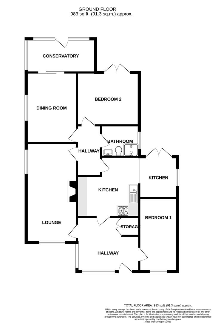 9, Warden View Gardens, Sheerness floorplan