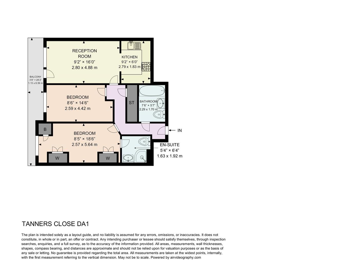 58, Tanners Close, Dartford floorplan