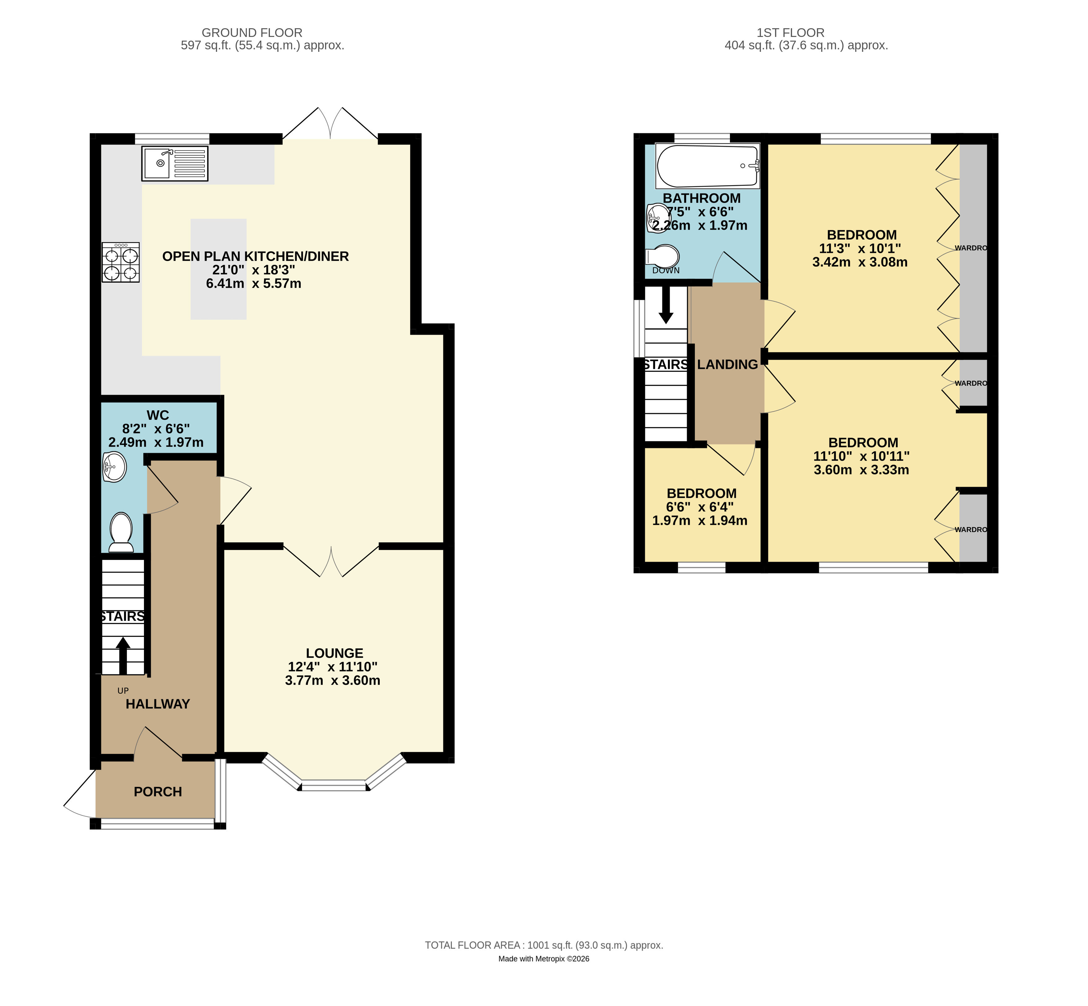 15, Rowsley Grove, Stockport floorplan
