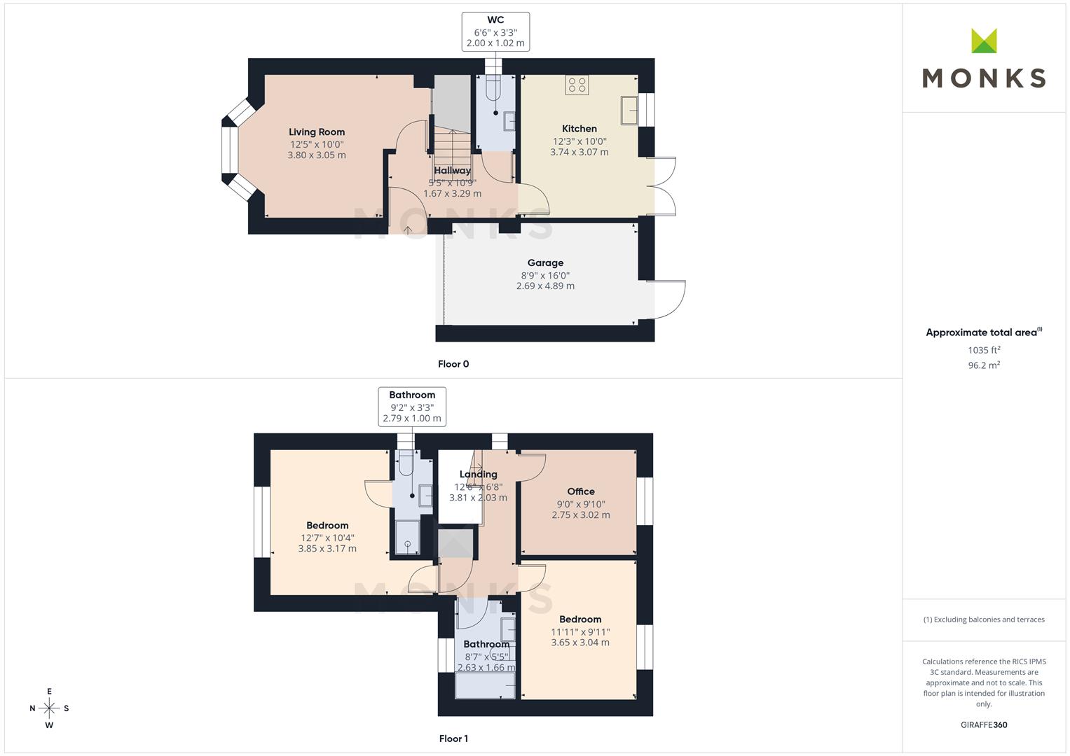 47, Hendrick Crescent, Shrewsbury floorplan