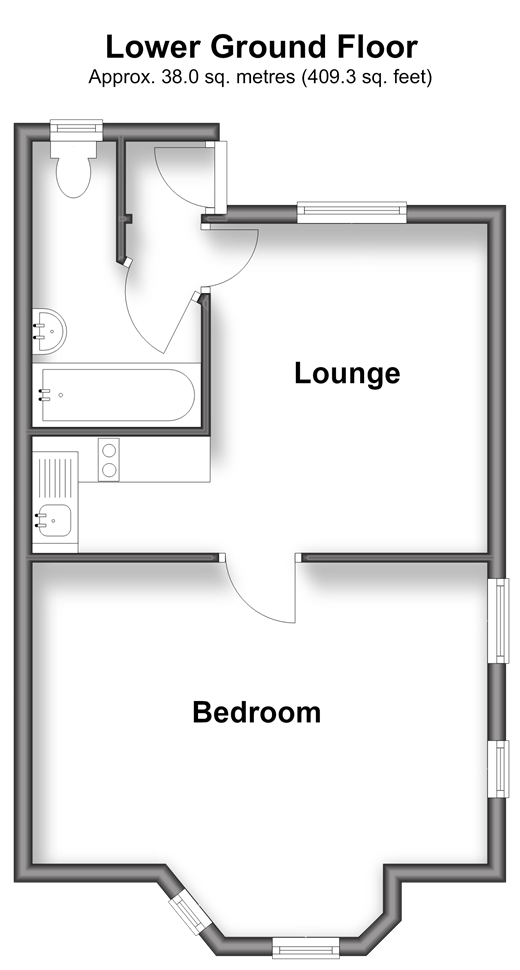 Spring Gardens, Shanklin floorplan