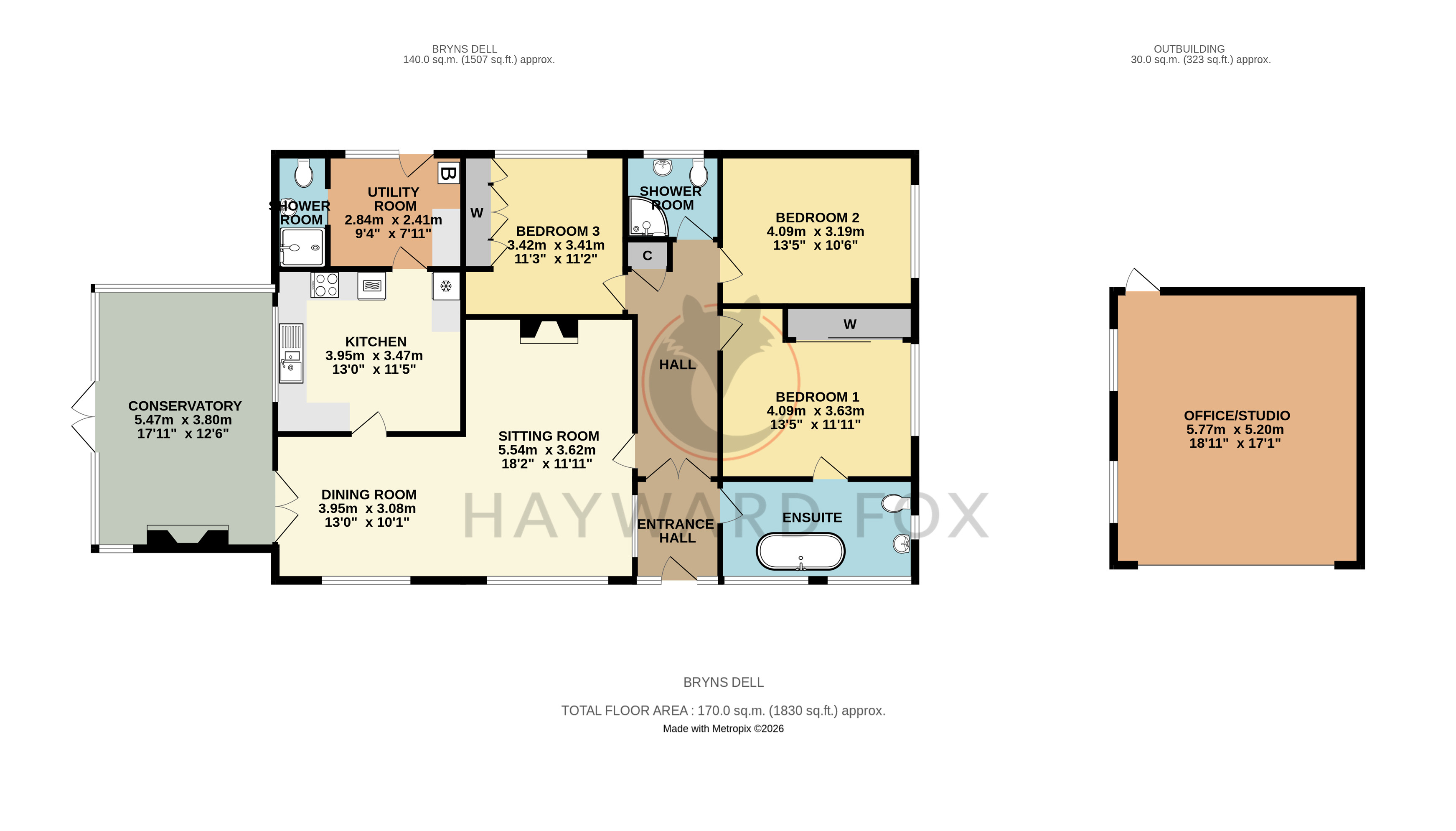 Bryns Dell,, St. Marks Road, Lymington floorplan