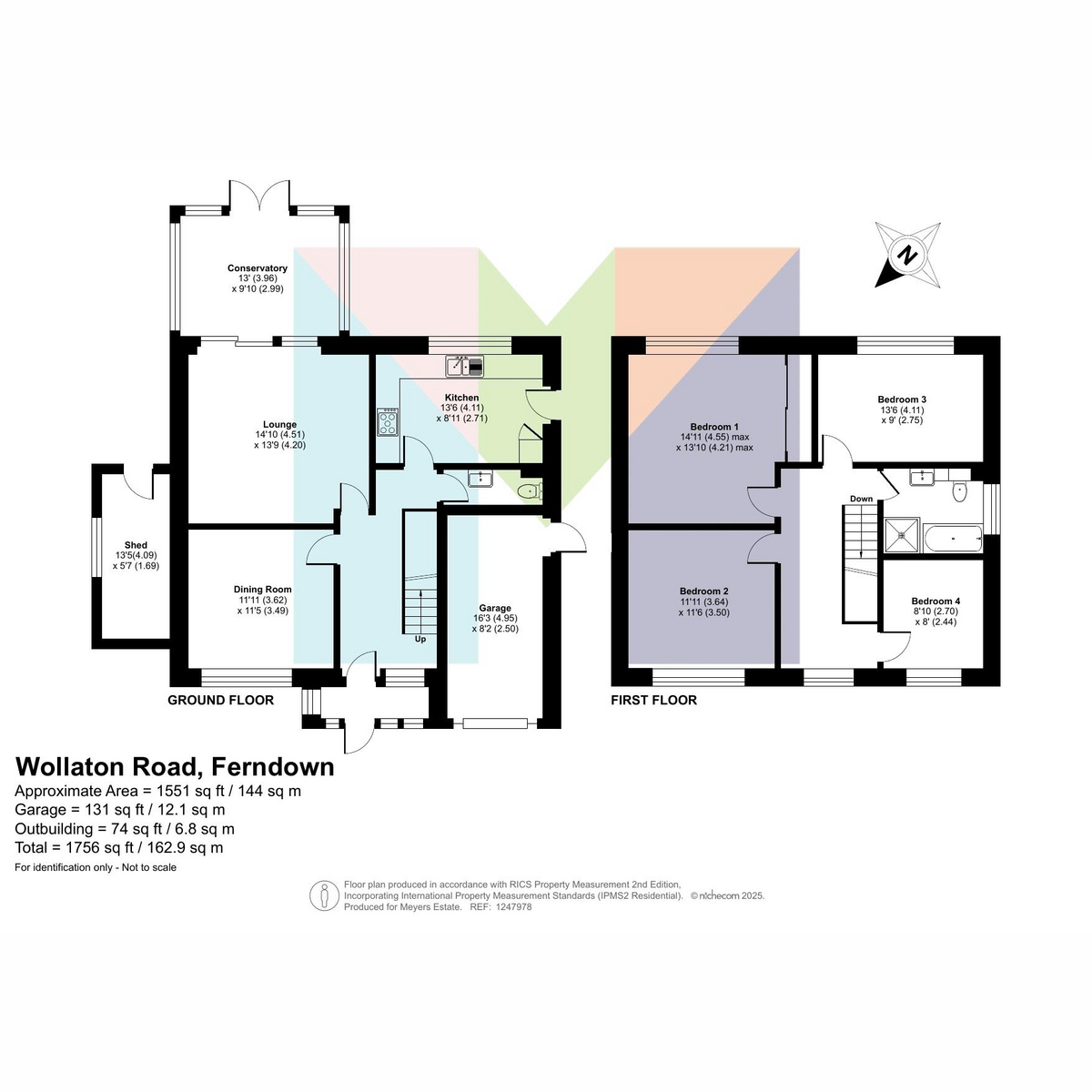 63, Wollaton Road, Ferndown floorplan