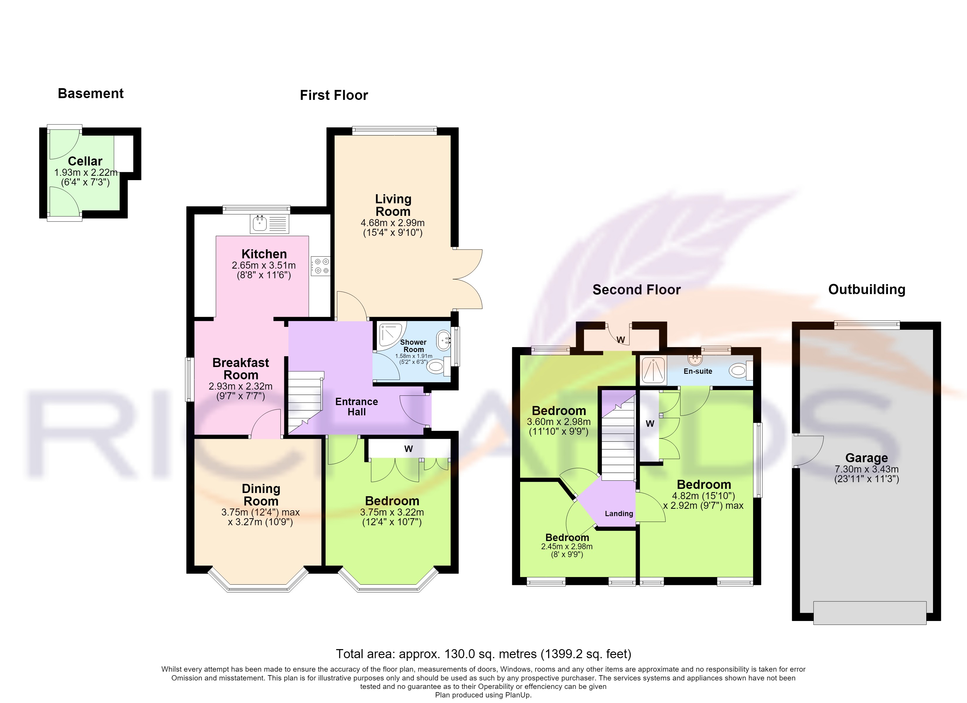 93, Wareham Road, Wimborne floorplan