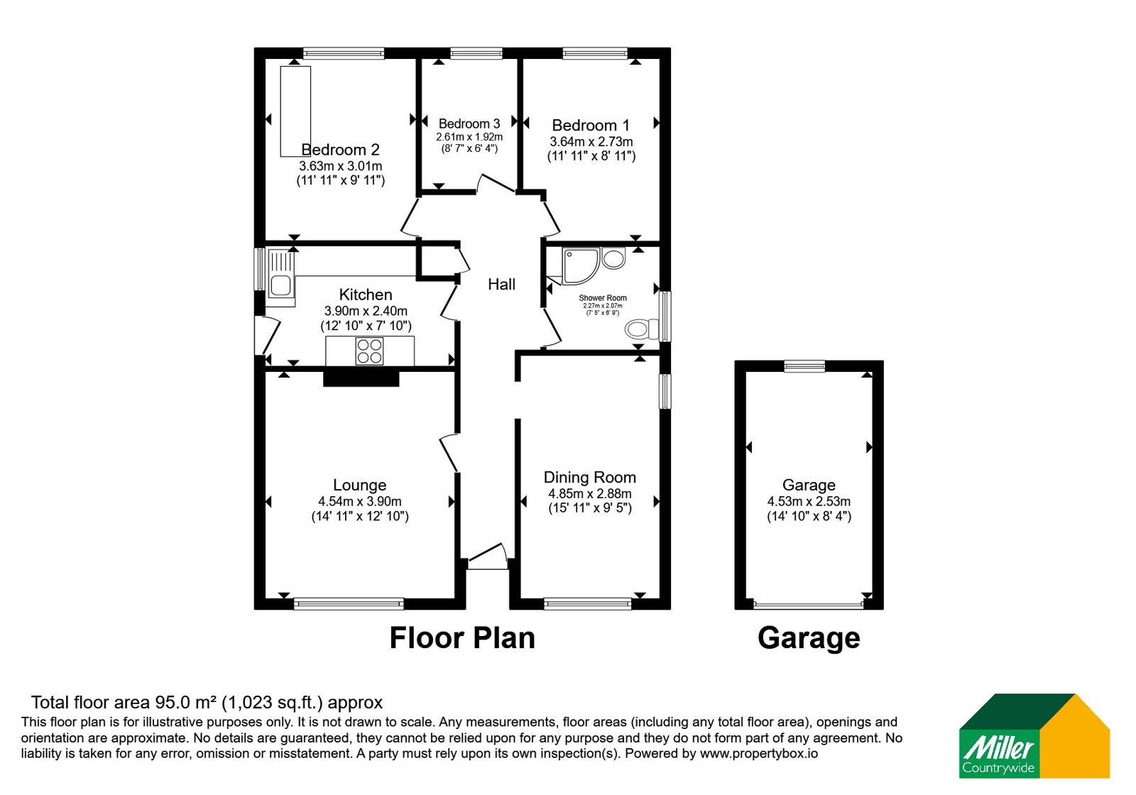 Roslyn Close, Cornwall floorplan