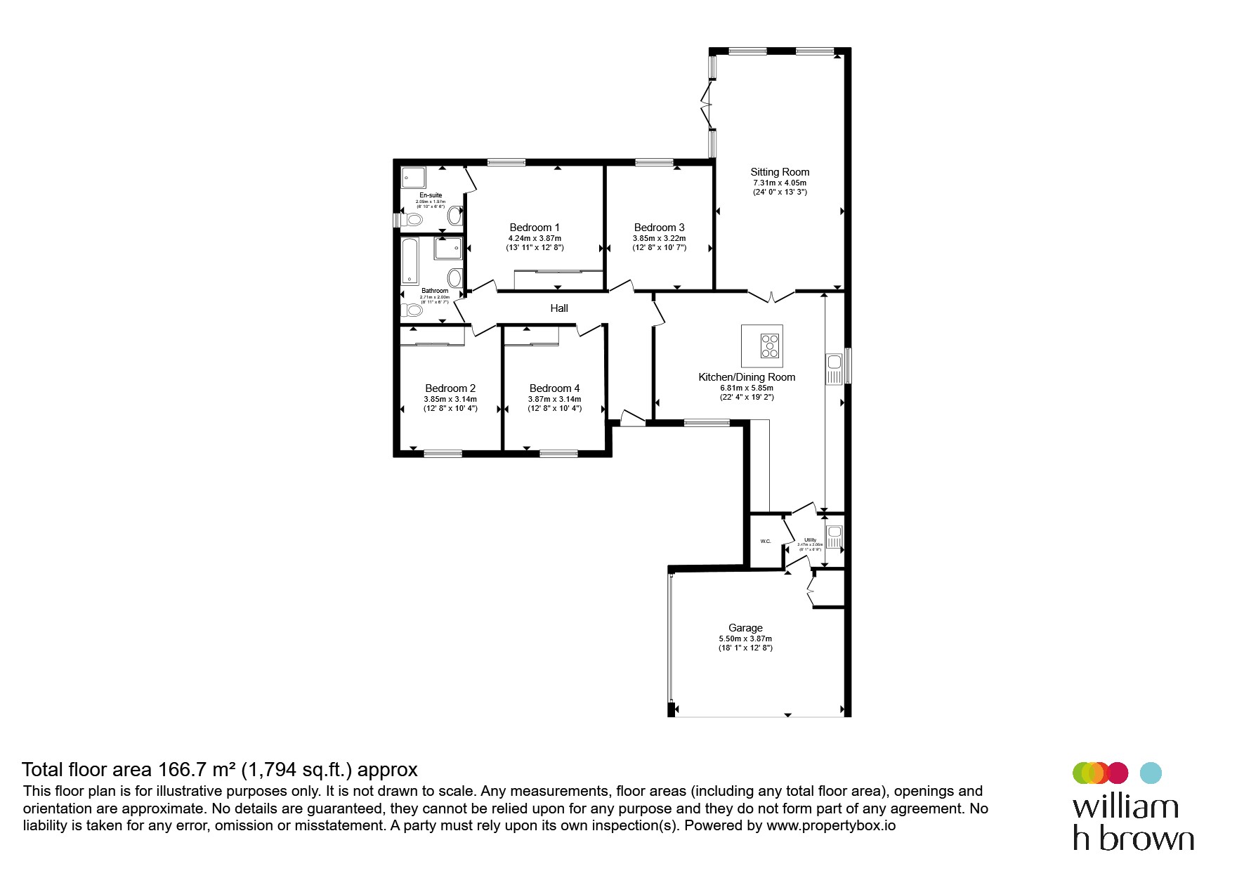 129, Kiveton Lane, Sheffield floorplan