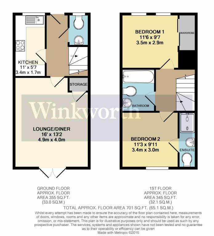 2 Bedrooms Terraced house to rent in Haden Square, Reading, Berkshire RG1