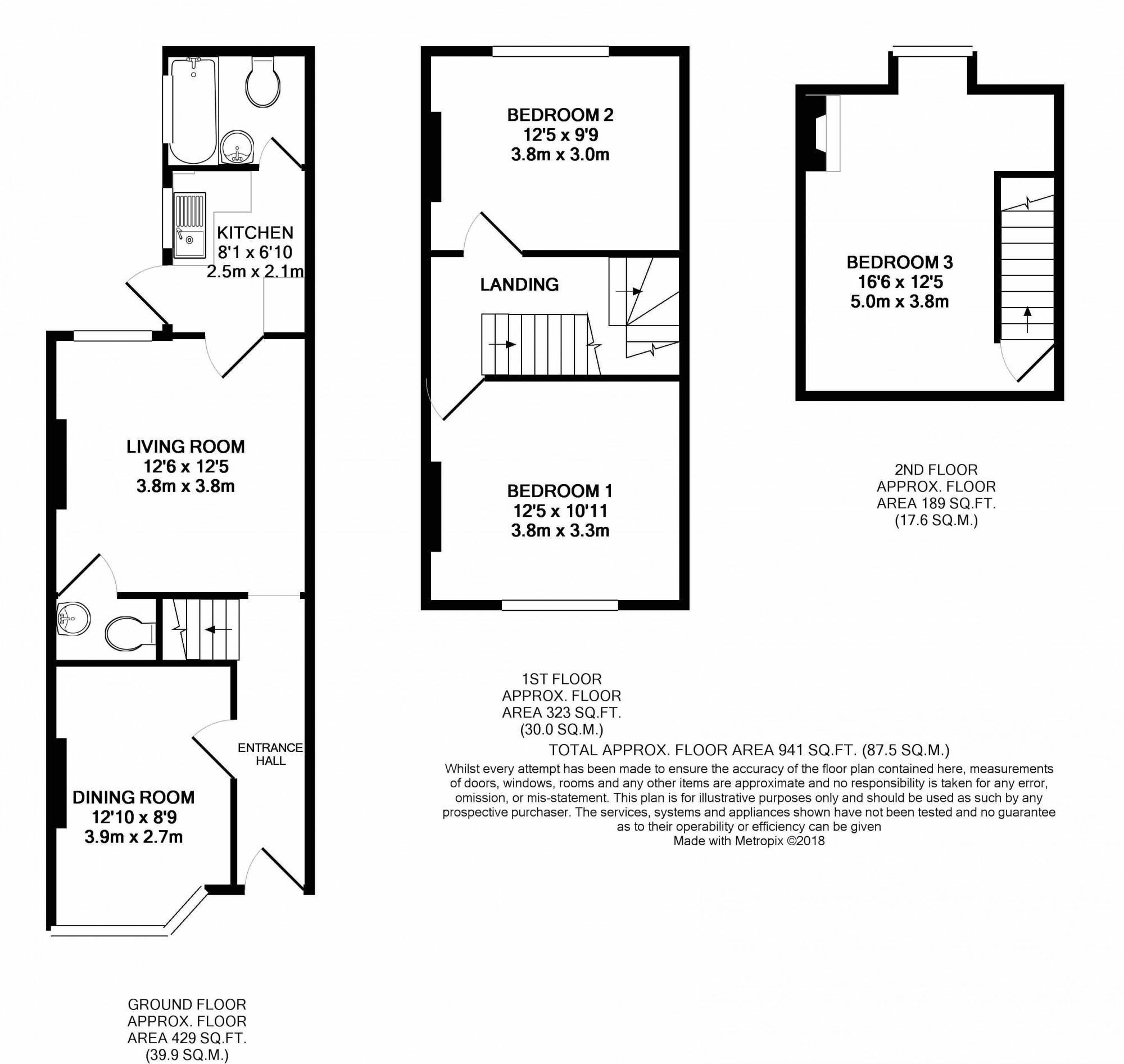 3 Bedrooms Terraced house to rent in Essex Street, Reading, Berkshire RG2