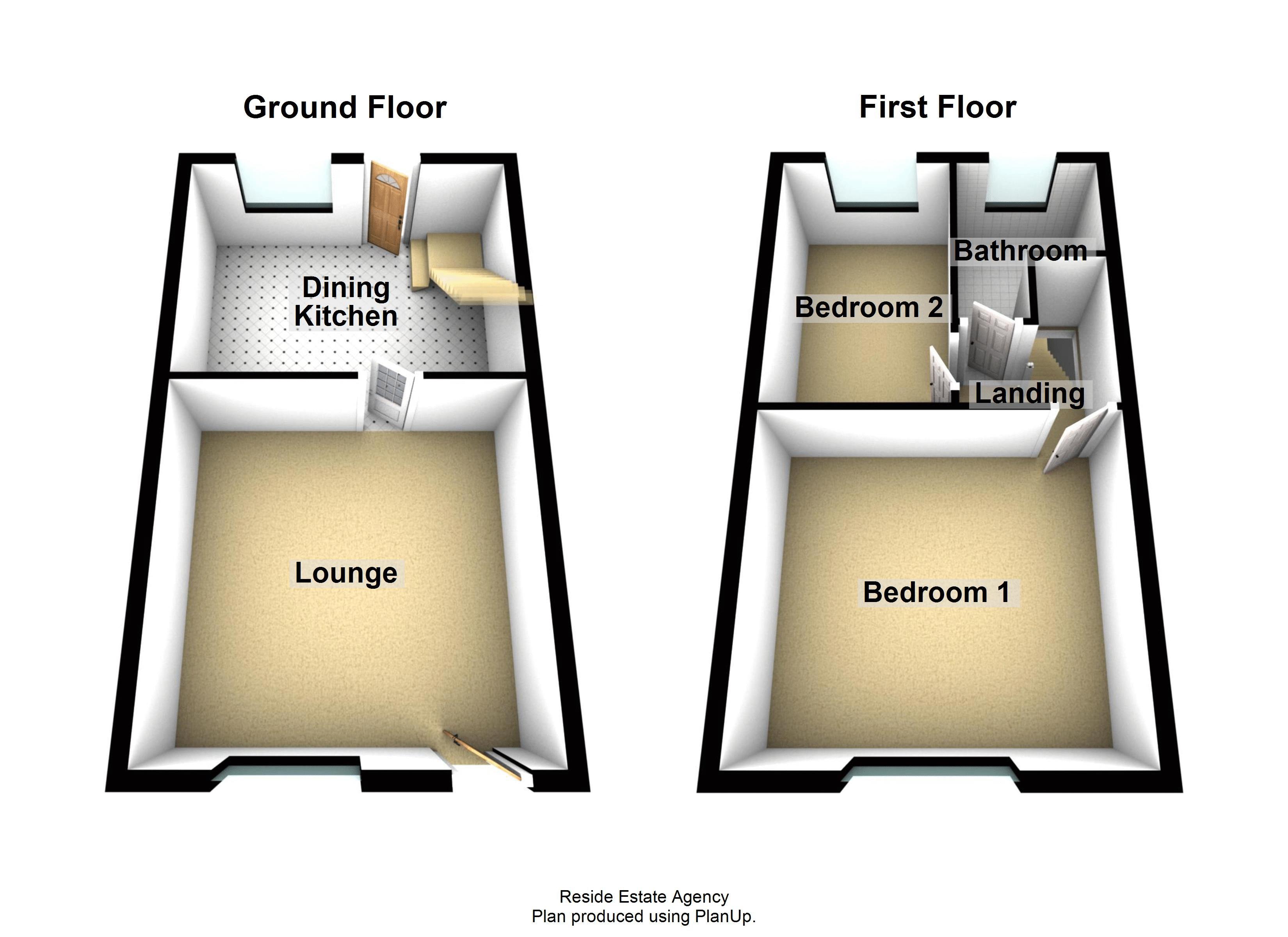 2 Bedrooms End terrace house for sale in Lytham Street, Healey, Rochdale OL12