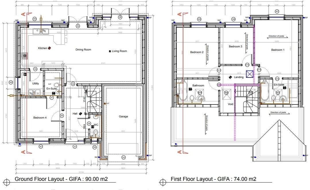 1 White Croft Meadows, Gilly Lane, Penzance floorplan