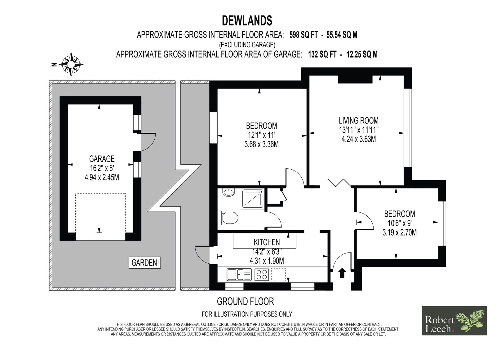 27, Dewlands, Godstone floorplan