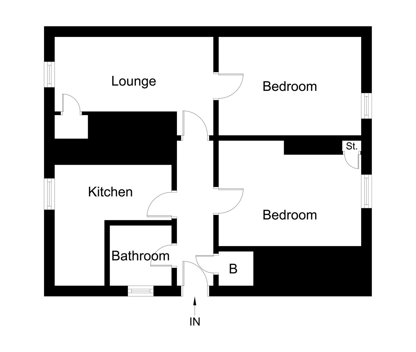 174, South Street, Lochgelly floorplan