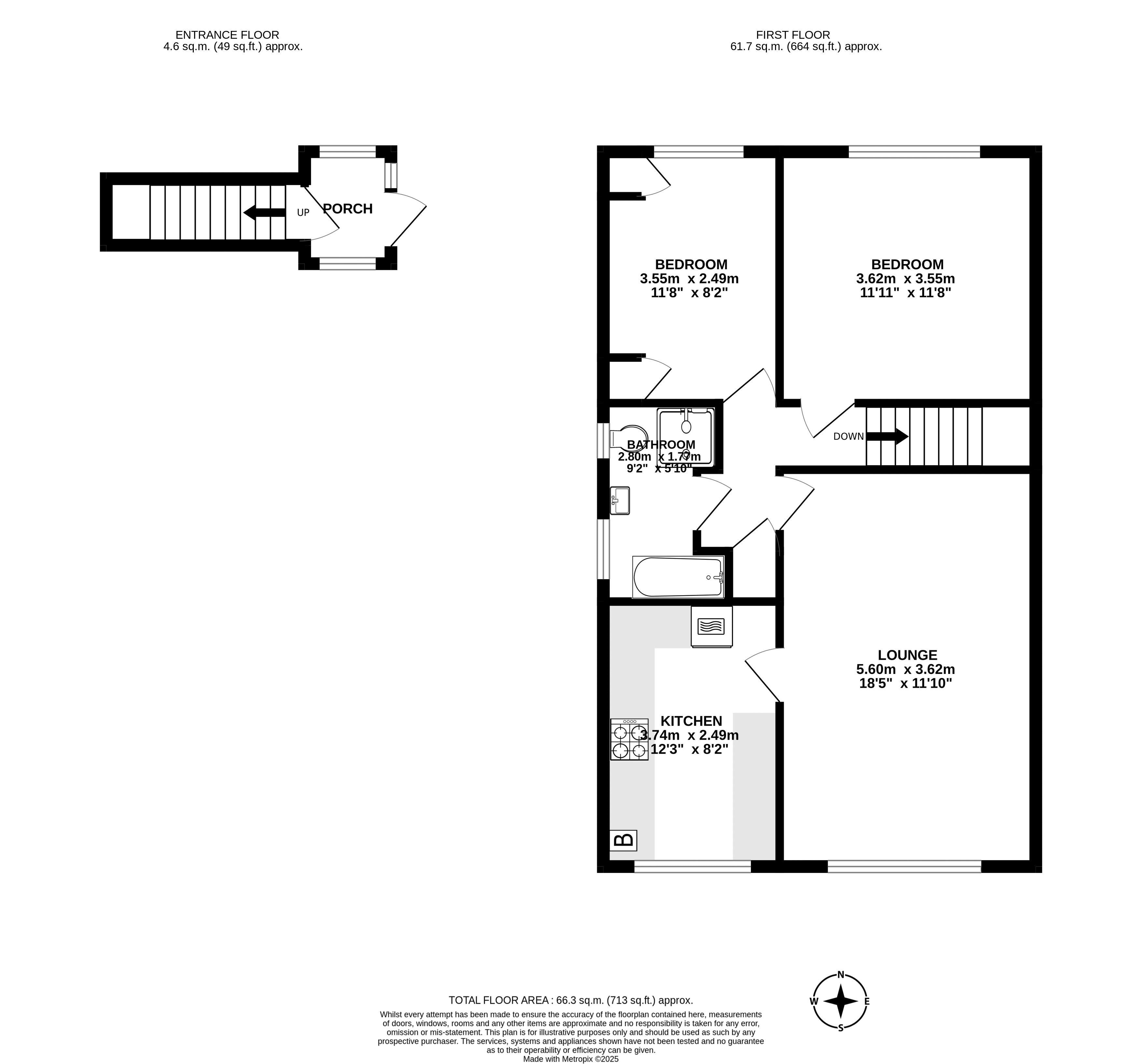 109a, Gibson Road, Paignton floorplan