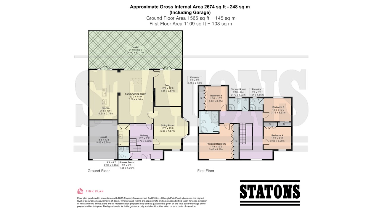 14, Parkgate Avenue, Hadley Wood floorplan