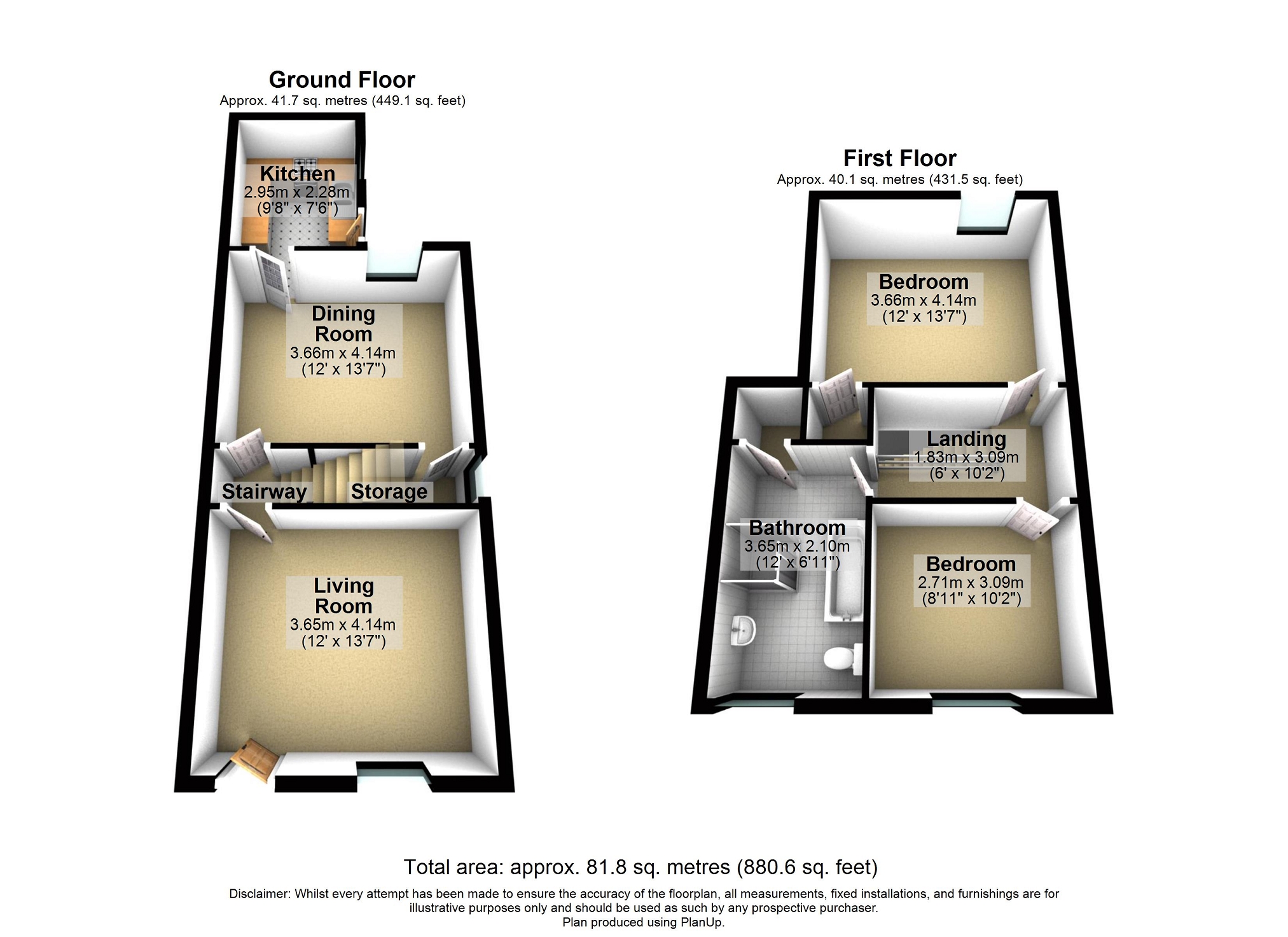 66, Sherwood Street, Newton floorplan