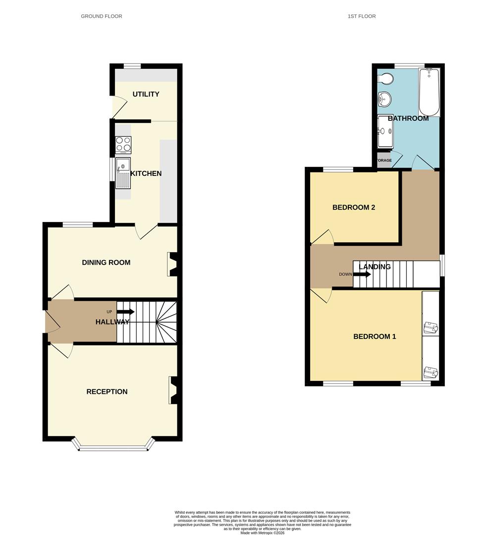 6, Nelson Street, Retford floorplan