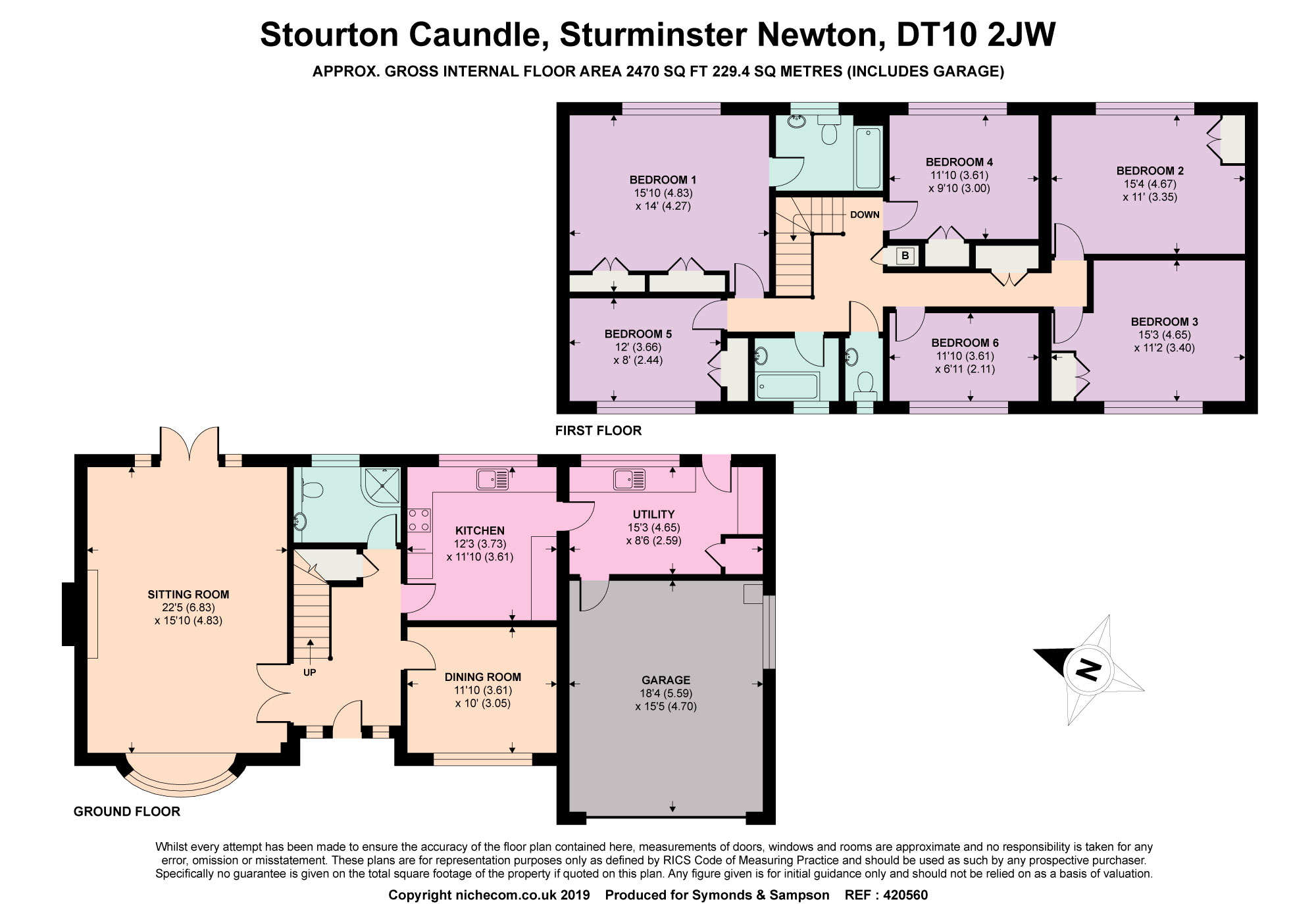 6 Bedrooms Detached house for sale in Stourton Caundle, Sturminster Newton DT10