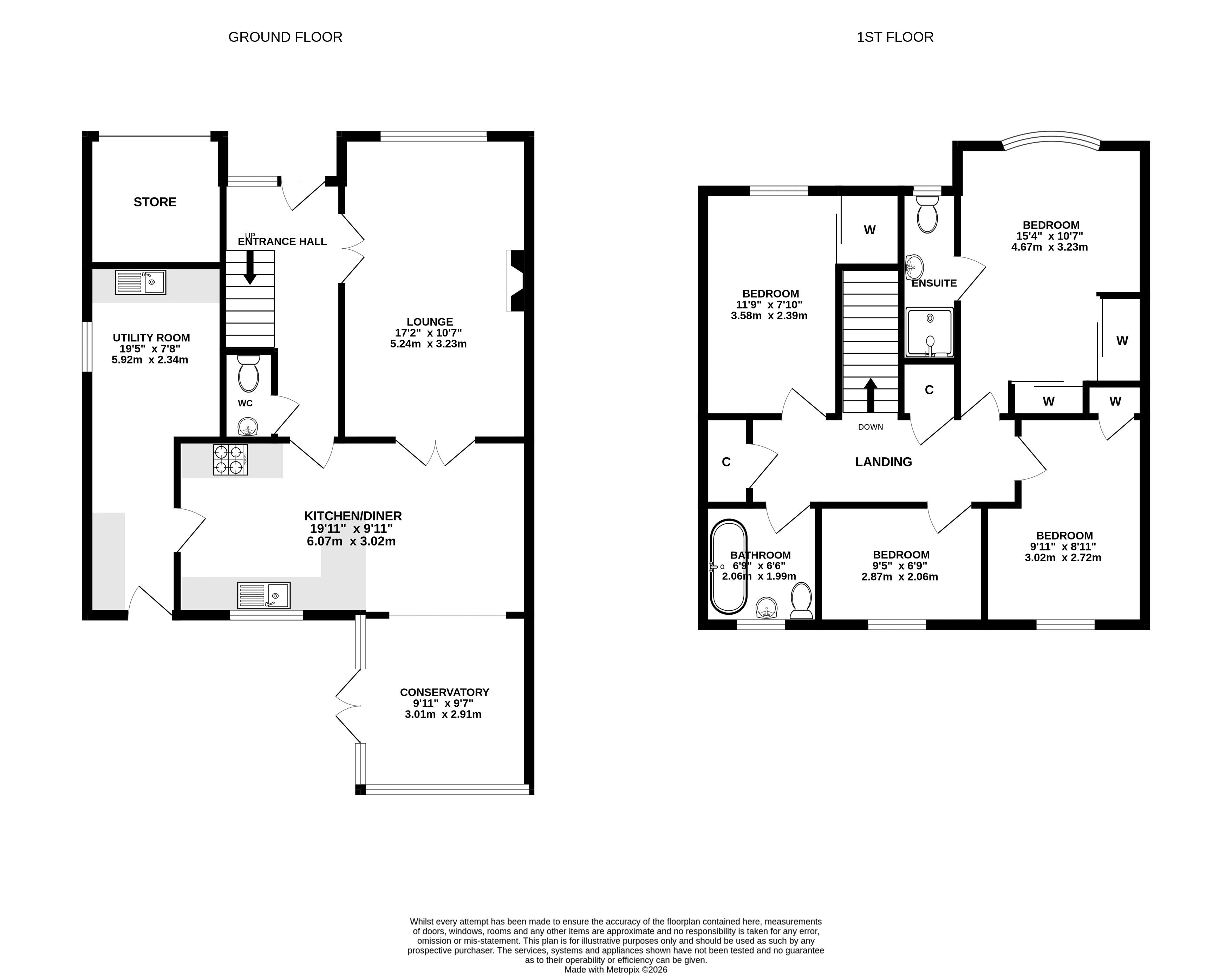 2, Limetree Court, Norwich floorplan