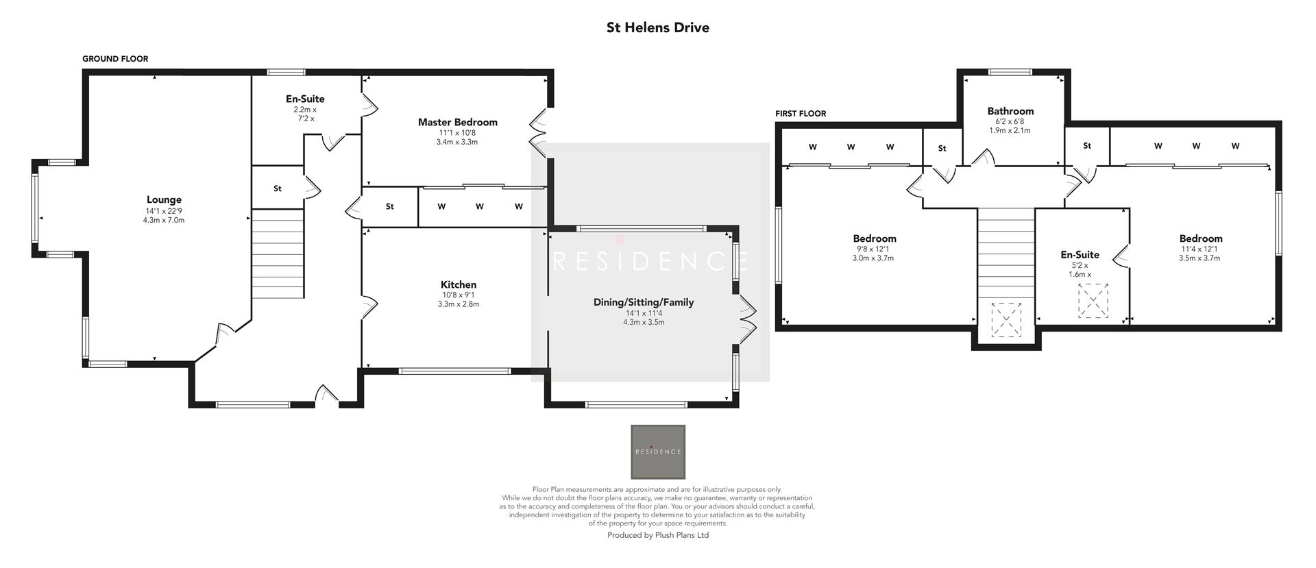 4, St. Helens Drive, Carluke floorplan