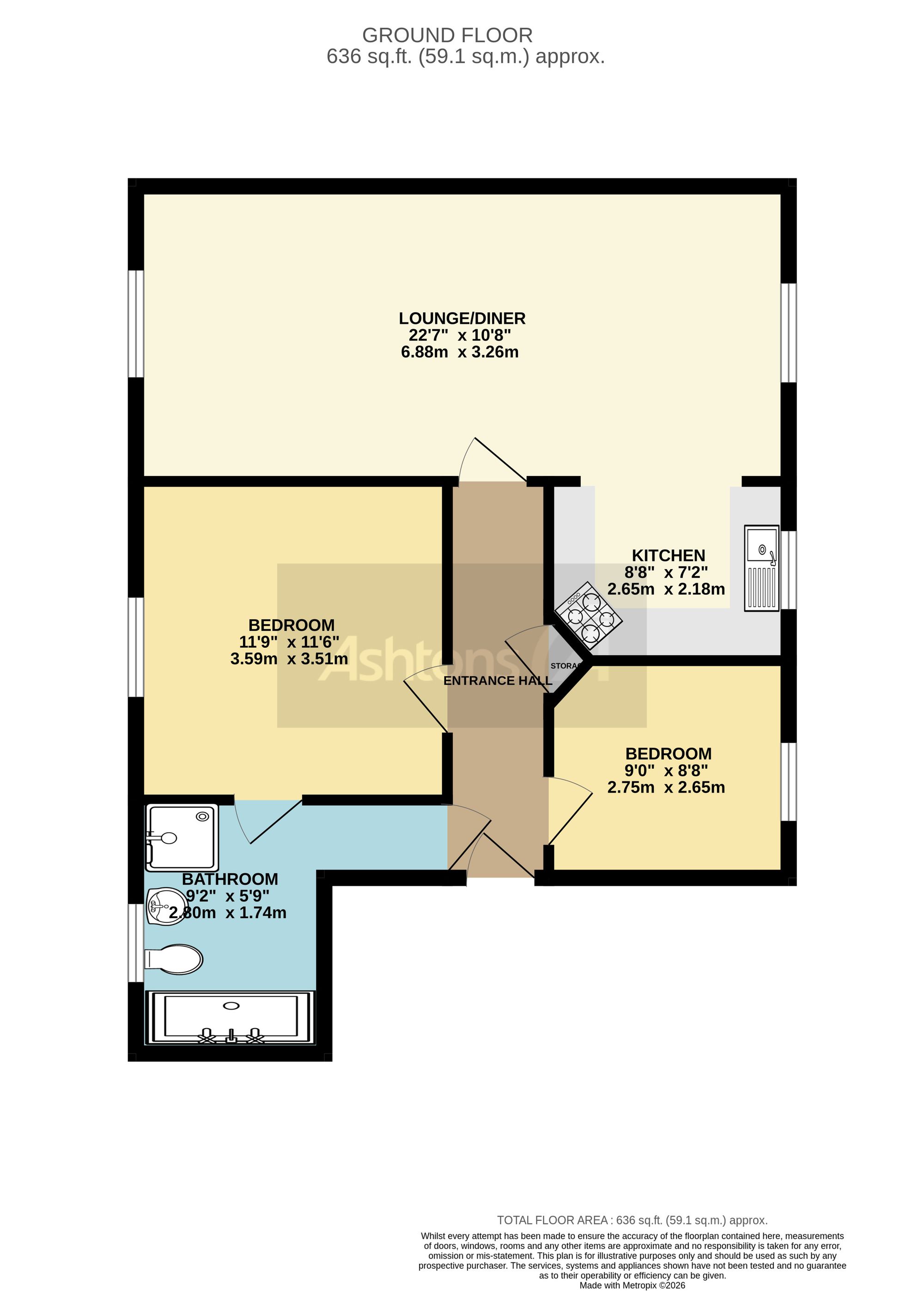 15 Gilbert Drive, Warrington floorplan