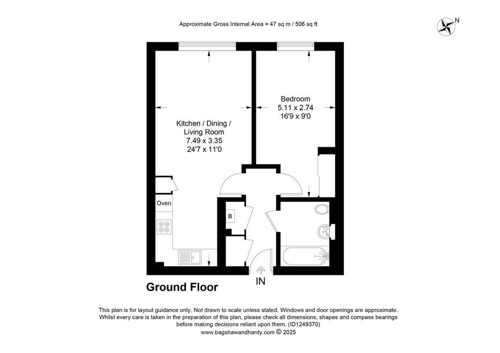 26 Swinton Court, Mere Road, Sevenoaks floorplan